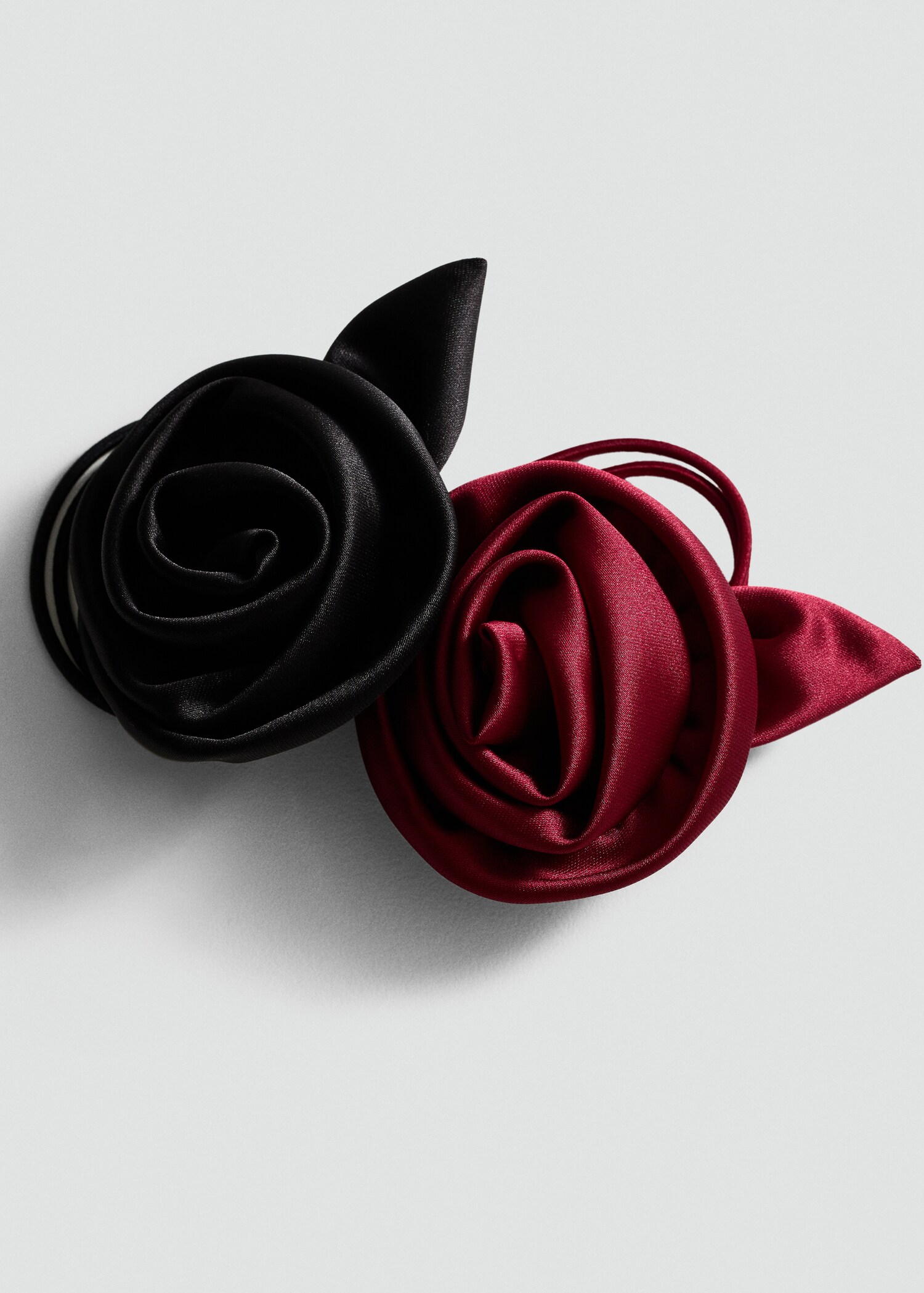 Flower hair ties pack - Medium plane