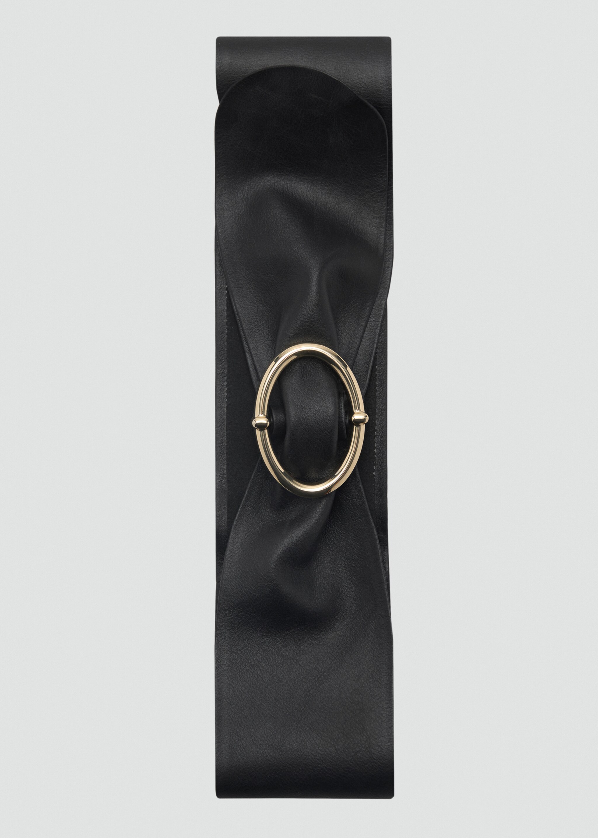 Leather obi belt - Details of the article 2
