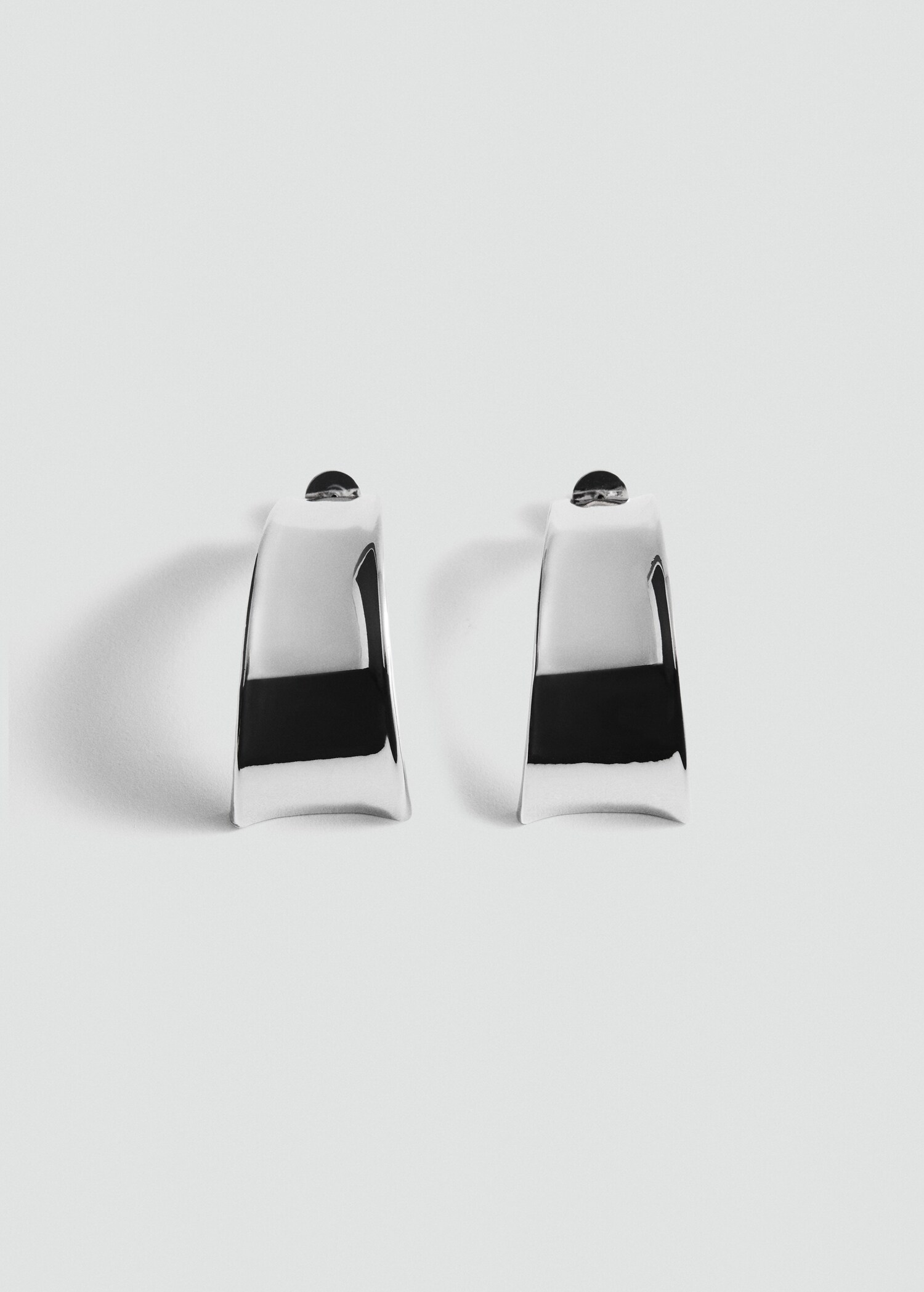 Boucles d'oreilles maxi relief ondulées - Article sans modèle