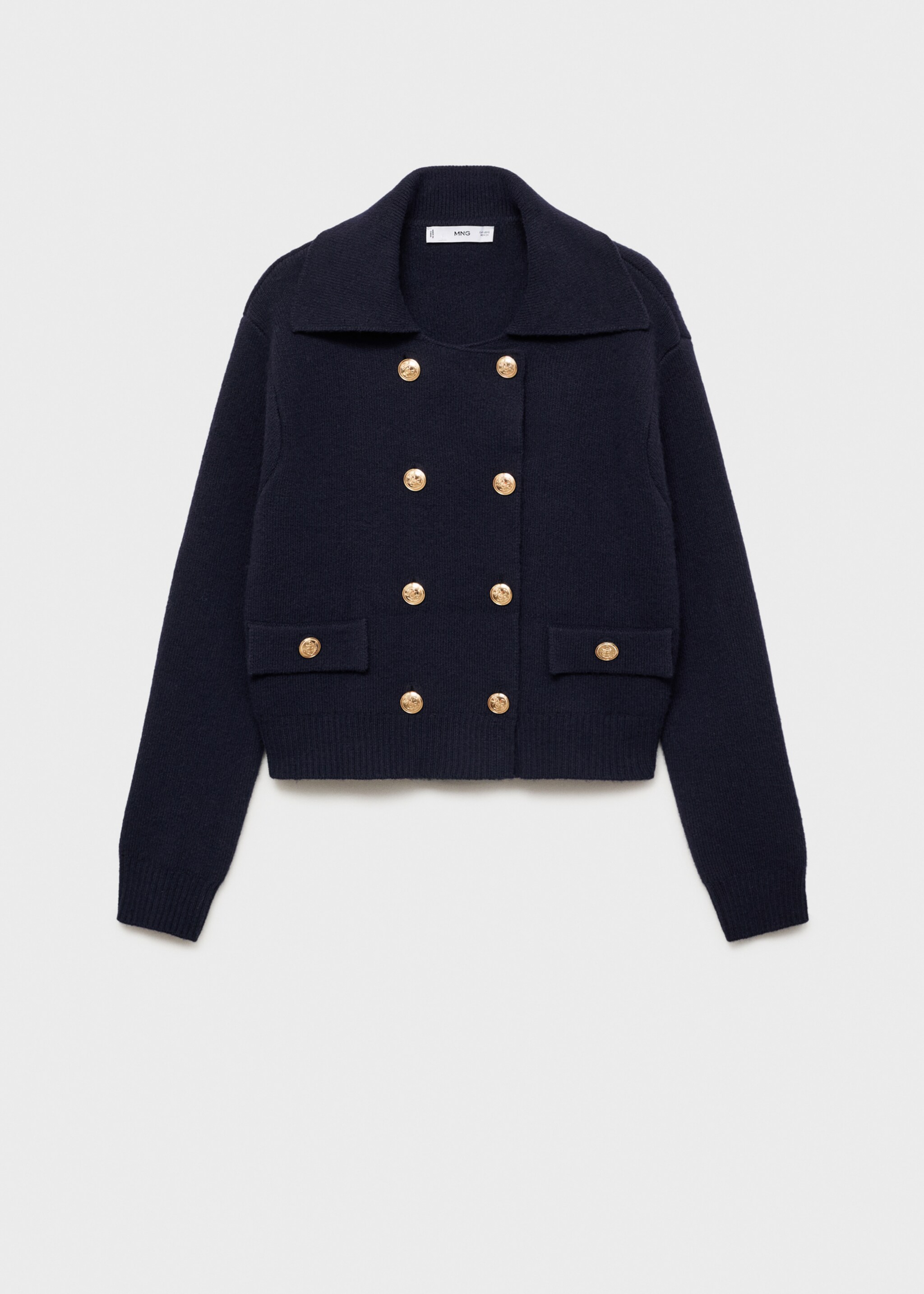 Double-breasted wool jacket - Article without model
