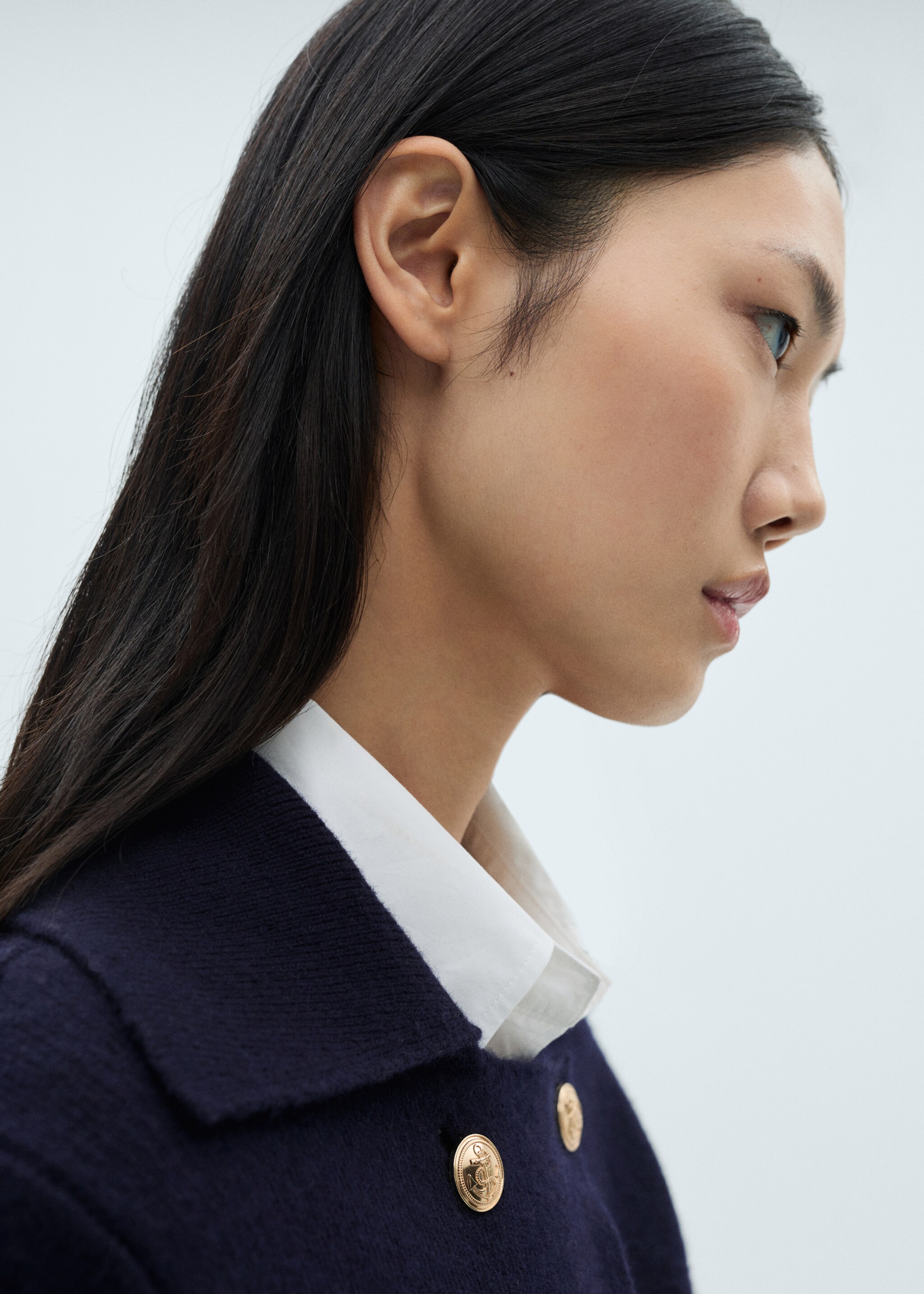 Double-breasted wool jacket - Details of the article 6
