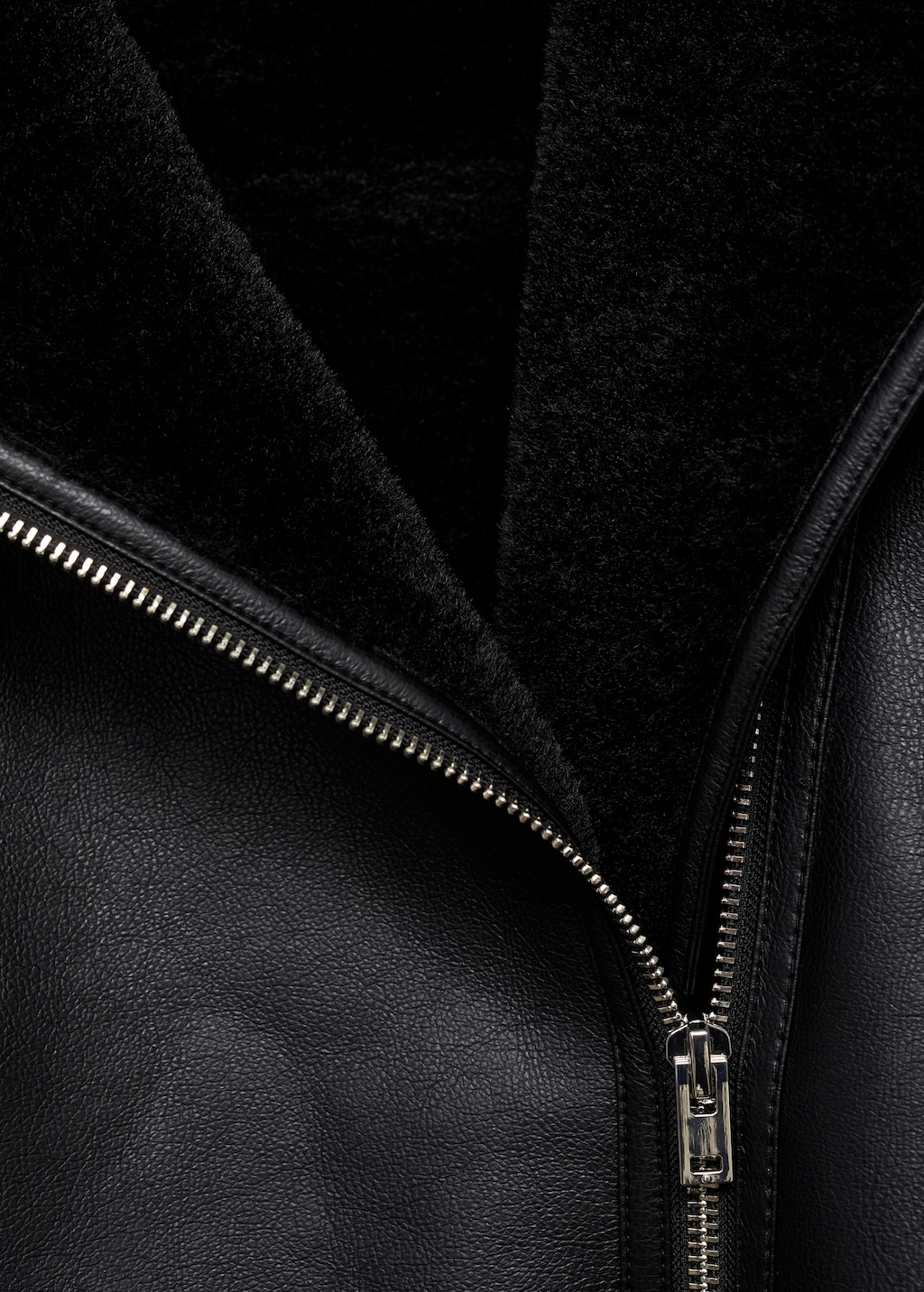 Sandro Mouton Shearling Jacket | Bloomingdale's