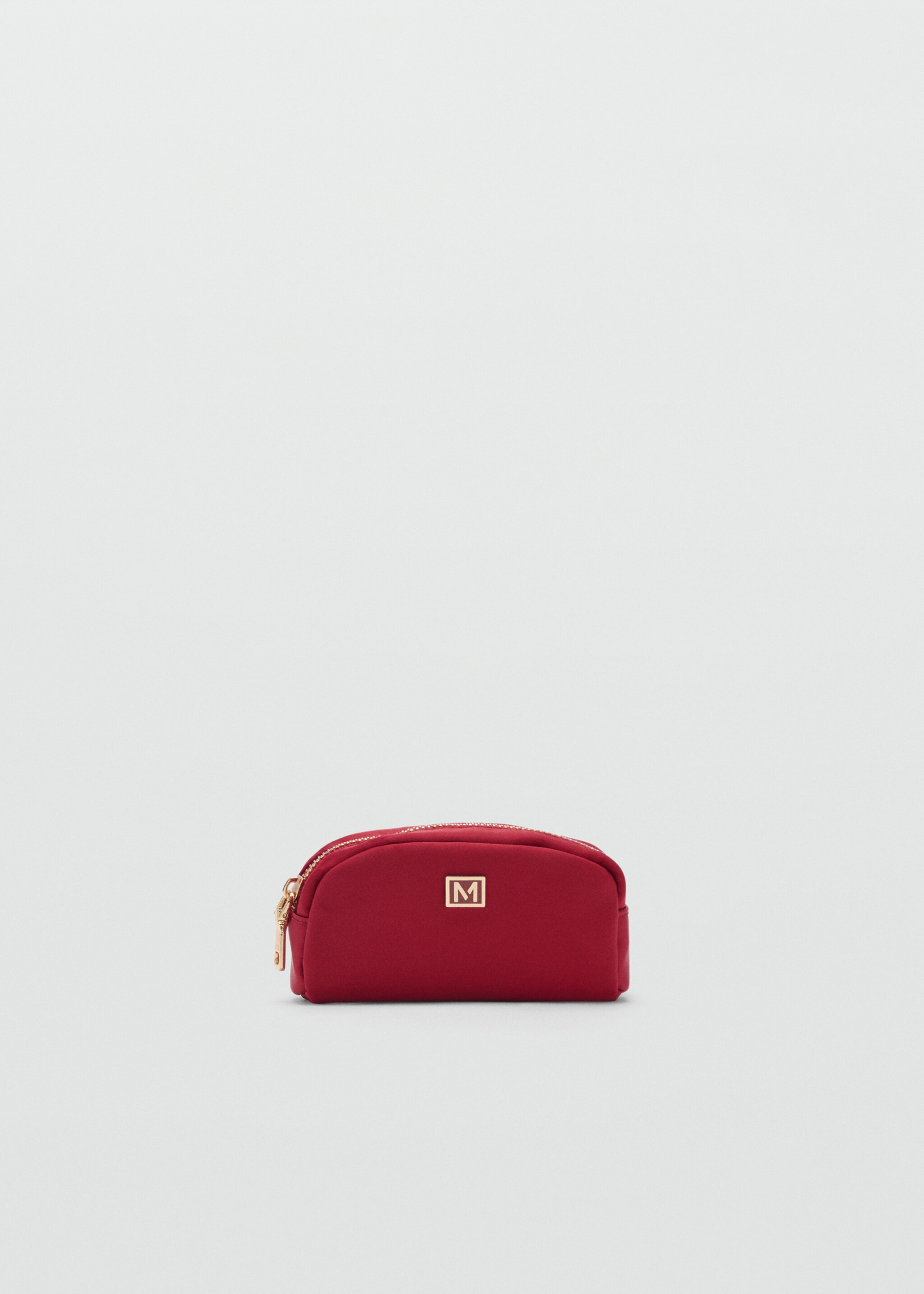 Zipped nylon cosmetics bag - Article without model