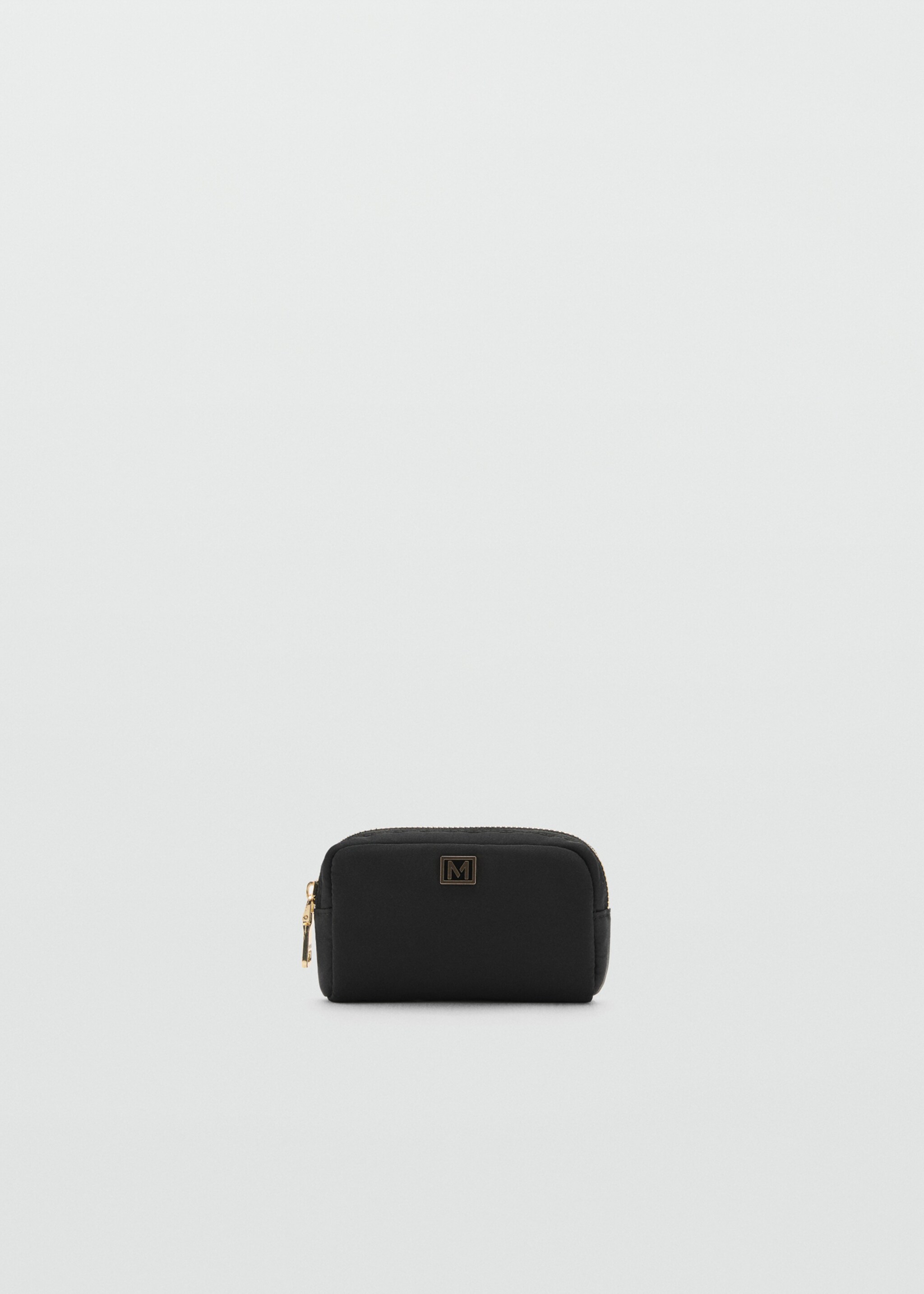 Zipped nylon cosmetics bag - Article without model