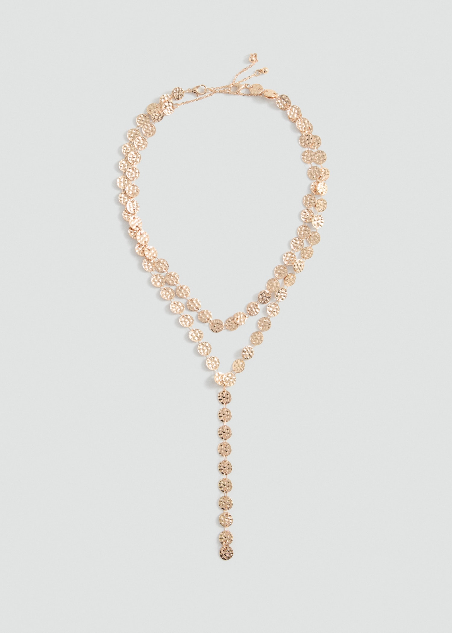 Coin charm necklace - Article without model
