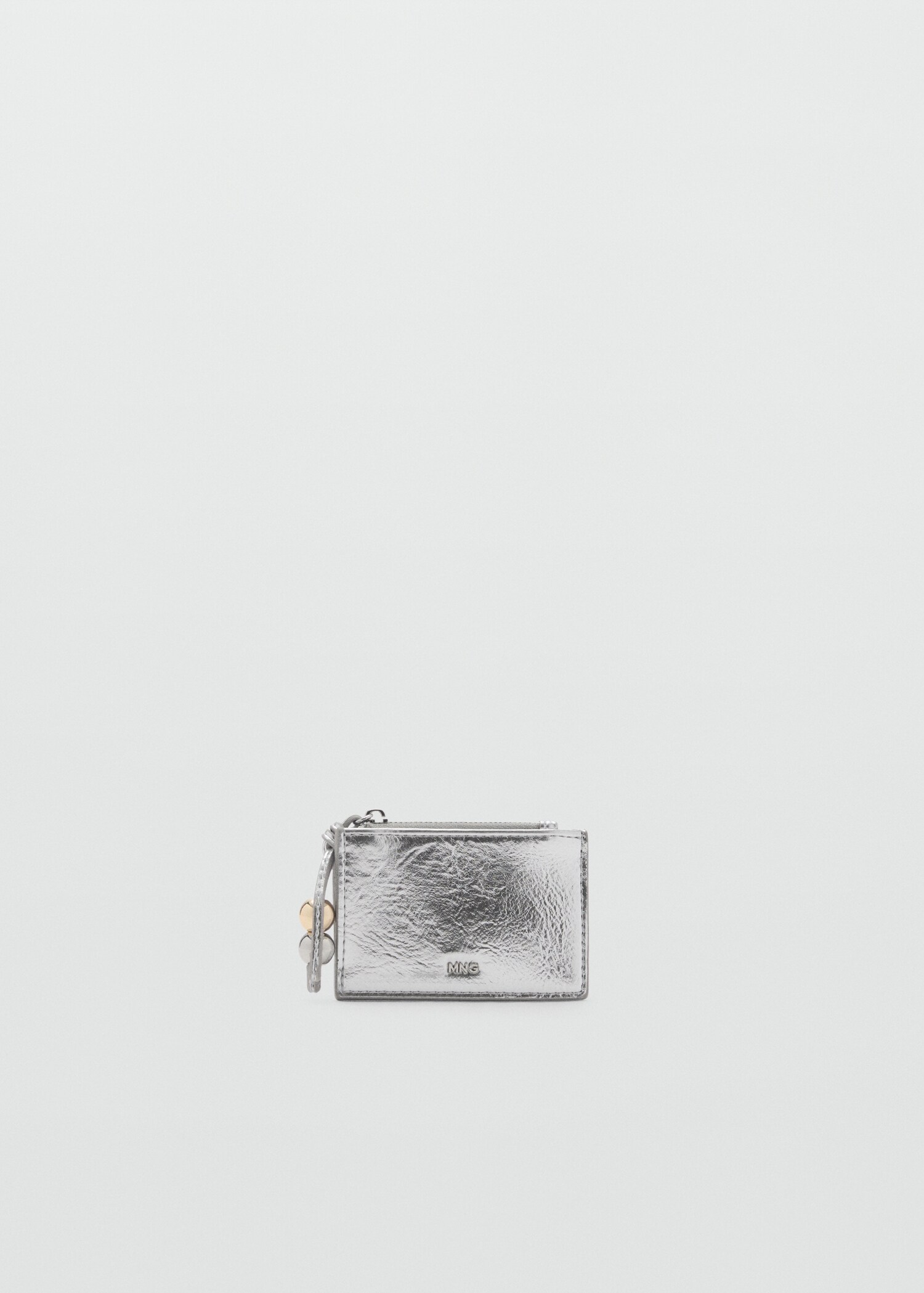 Metallic purse with ball detail - Article without model