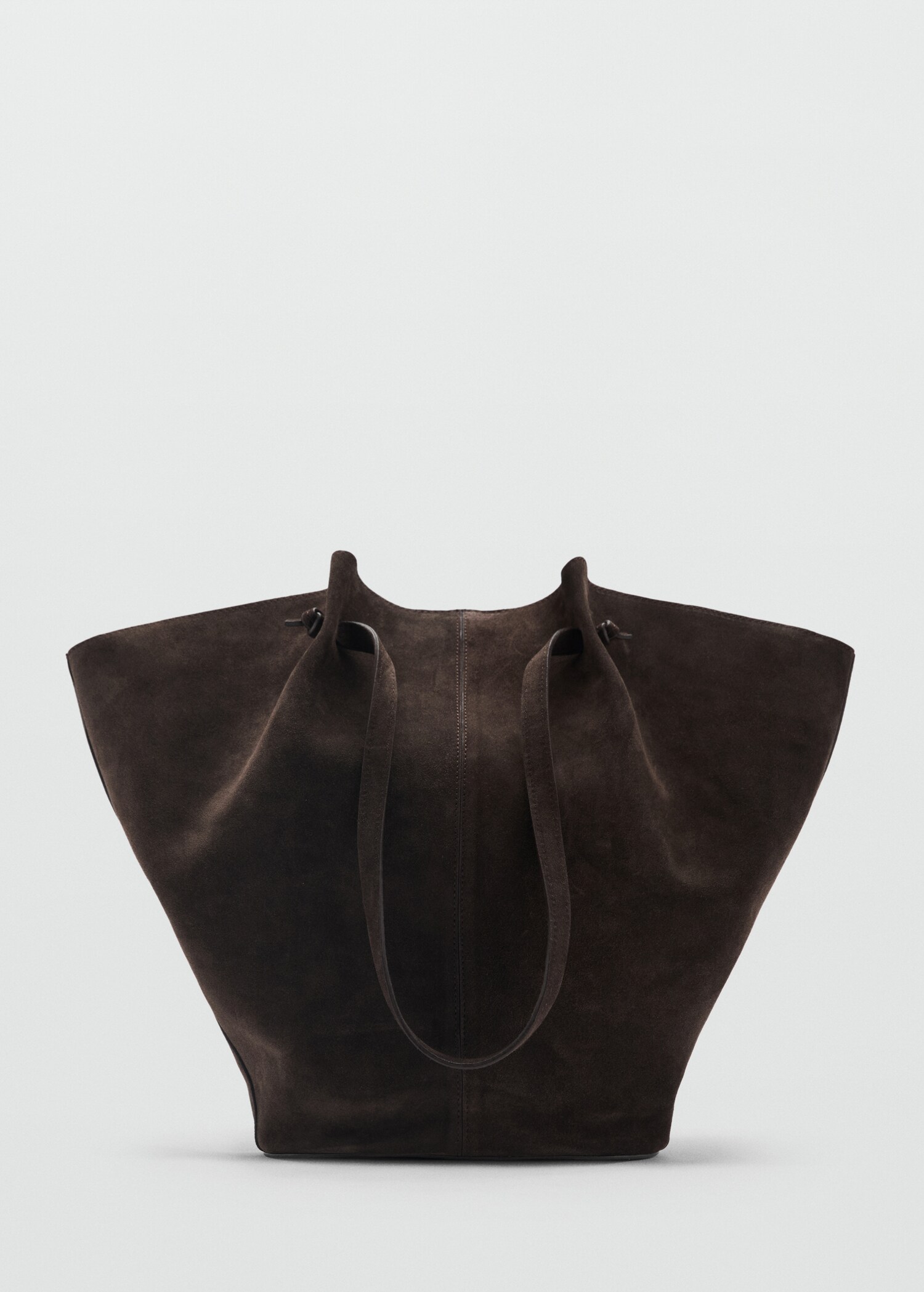 Sac cabas cuir suédé - Article sans modèle