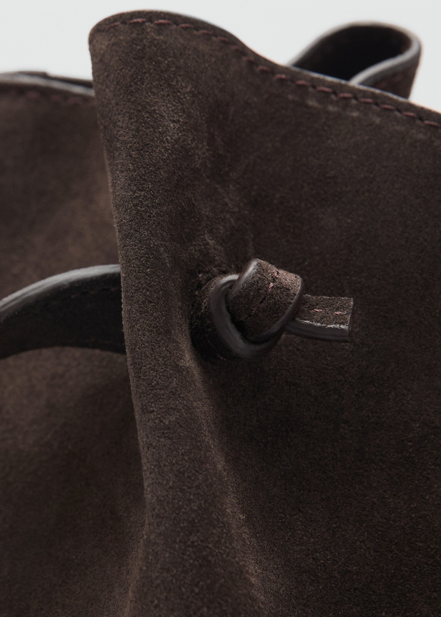 Sac cabas cuir suédé - Détail de l'article 3