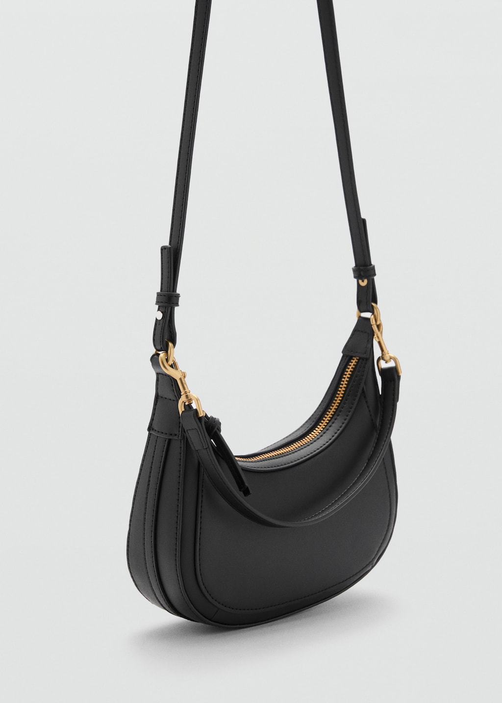 New Mango newest Leather Crossbody Bag $99.00