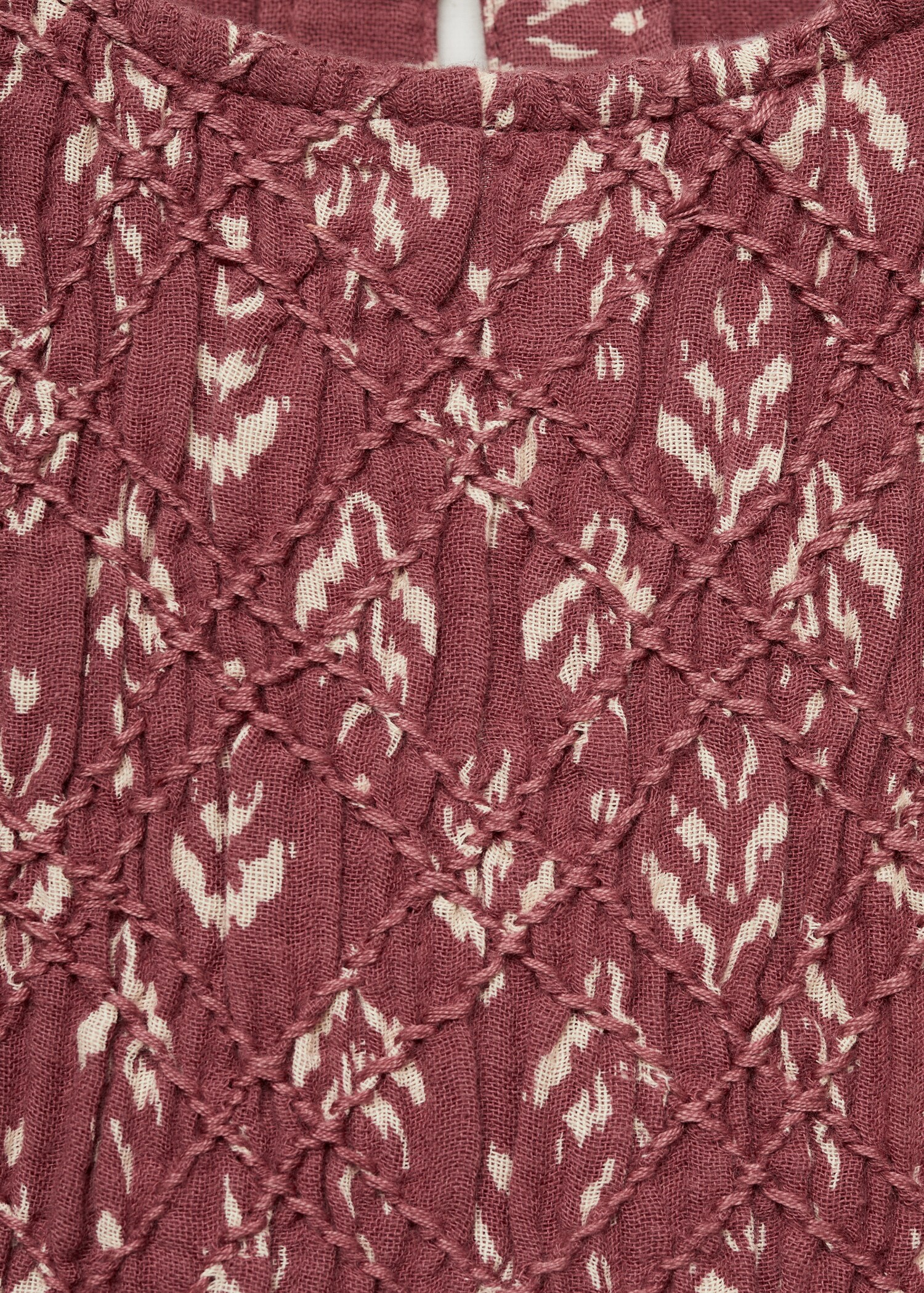 Ruffled printed dress - Details of the article 8