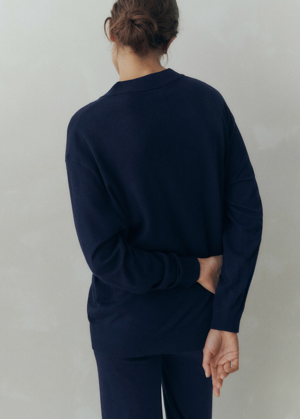 Knitted maternity sweater - image 2