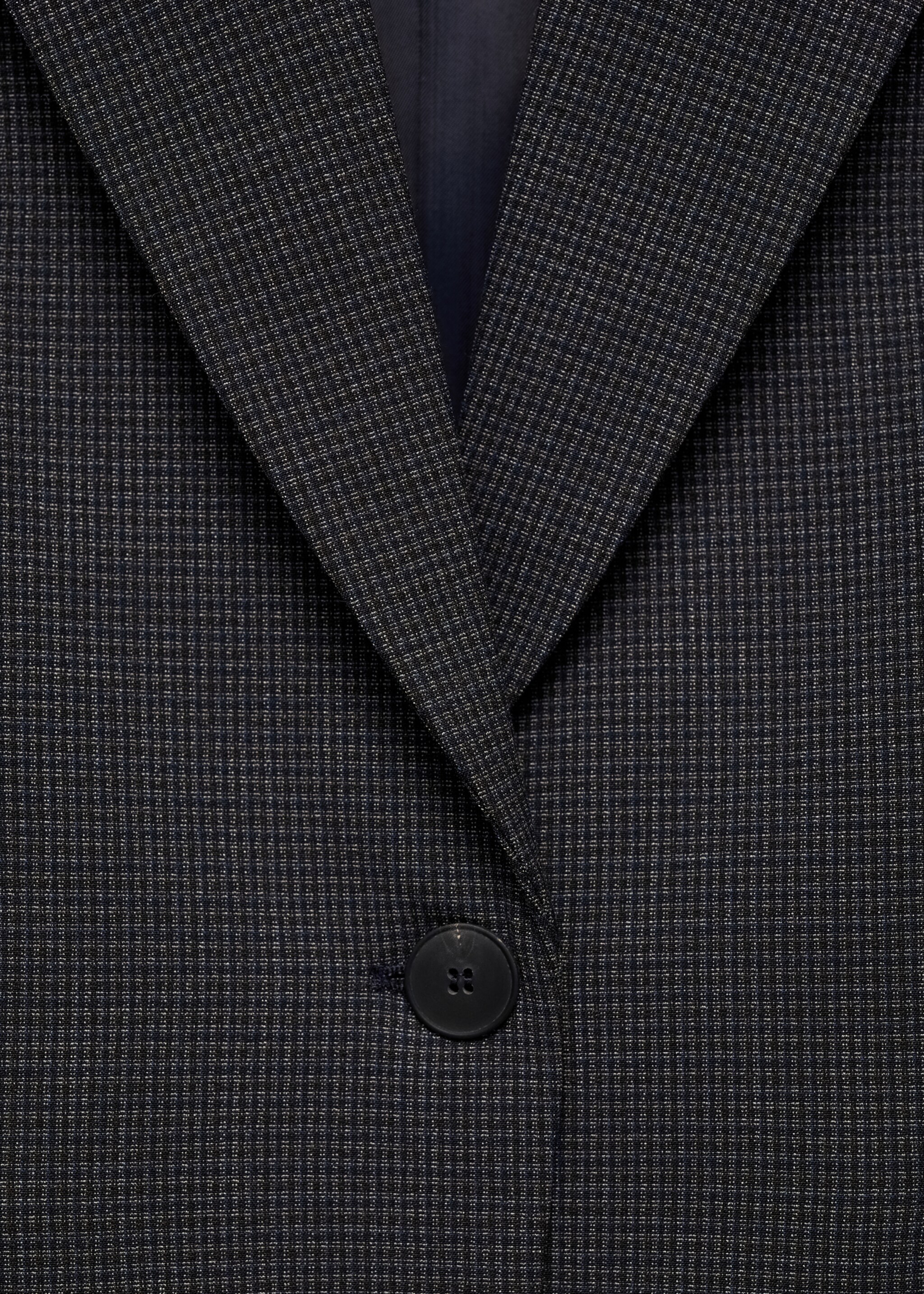 Gerader Blazer mit Mikro-Hahnentrittmuster - Detail des Artikels 0
