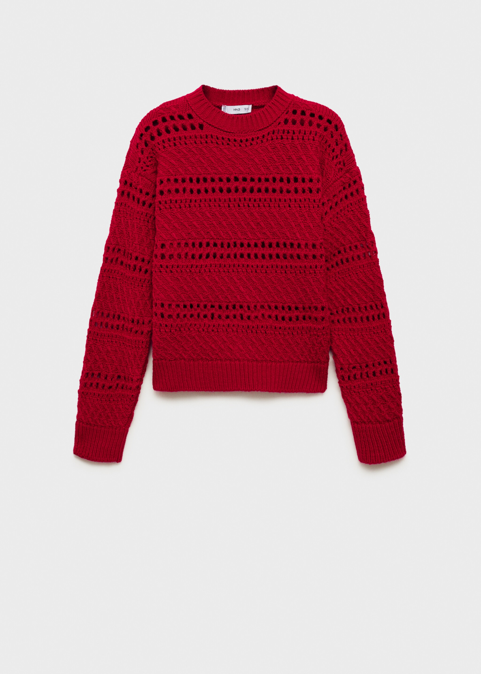 Pull en maille ajourée - Article sans modèle
