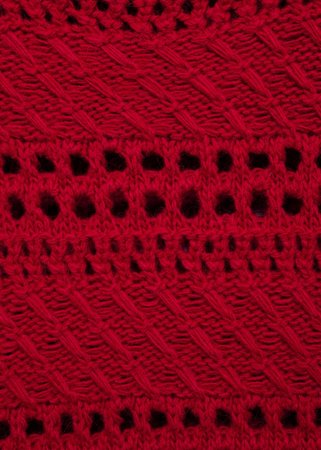 Mango Knit sweater with lace pattern