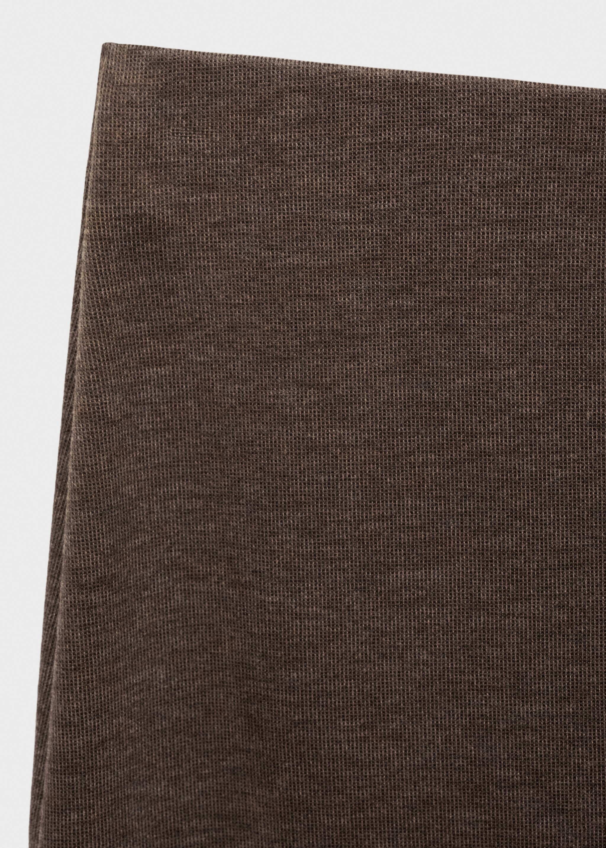 Slit knitted skirt - Details of the article 0