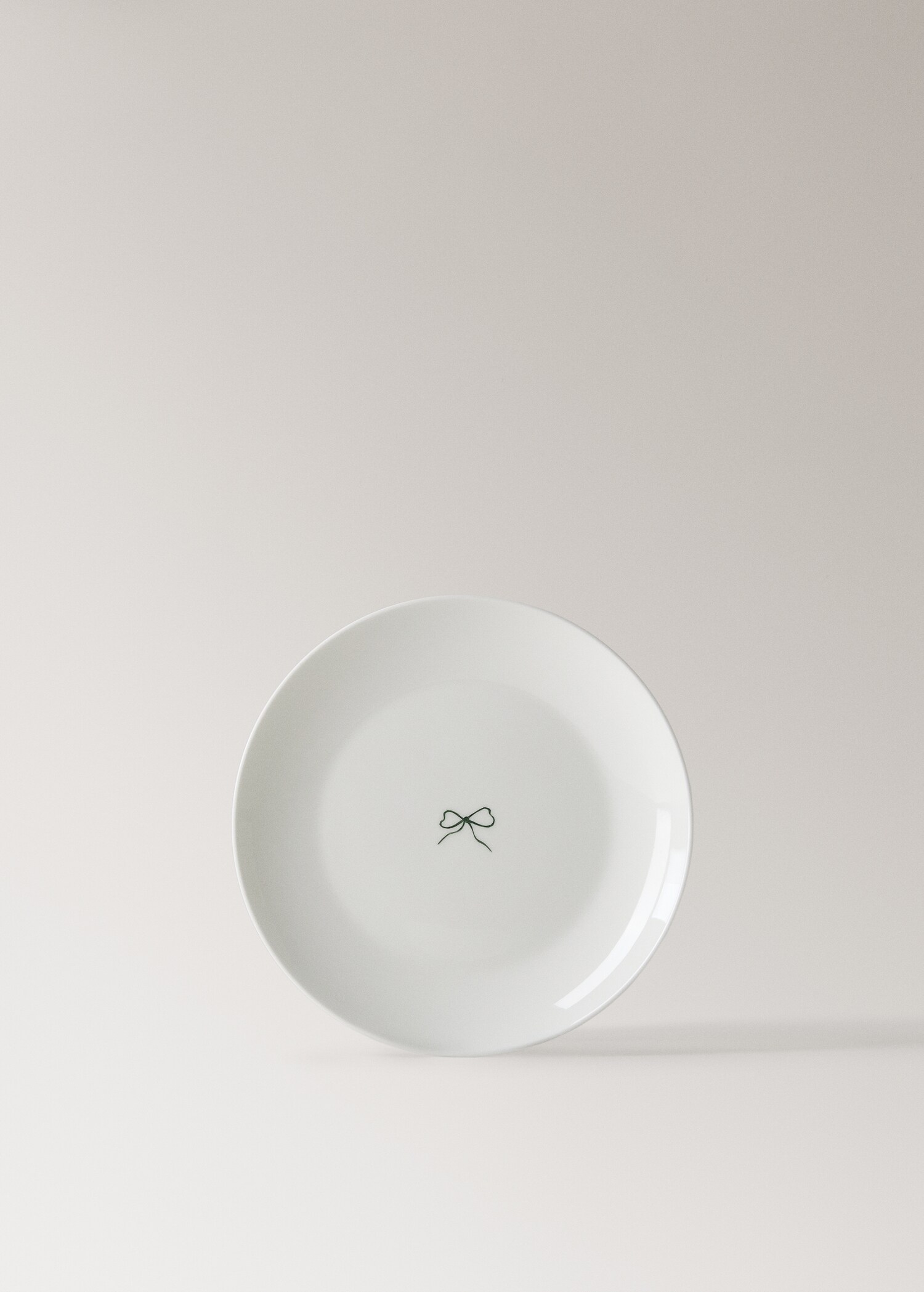 Bone china dessert plate - Article without model