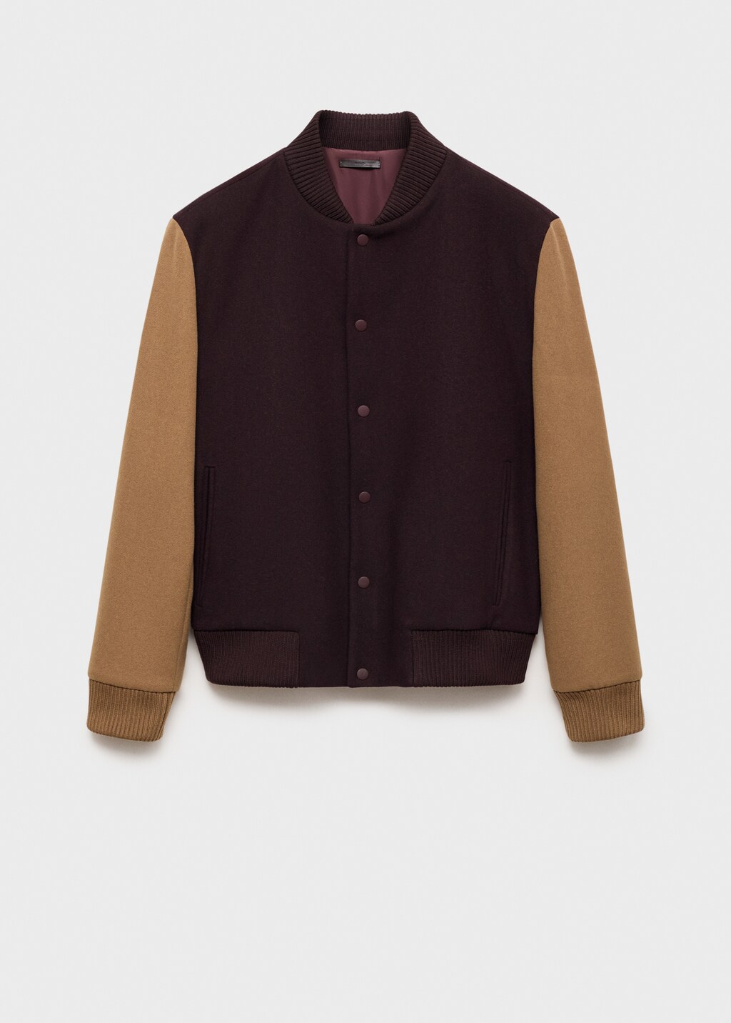 Two-tone bomber jacket - Men | MANGO USA Two-tone bomber jacket - Men | MANGO USA