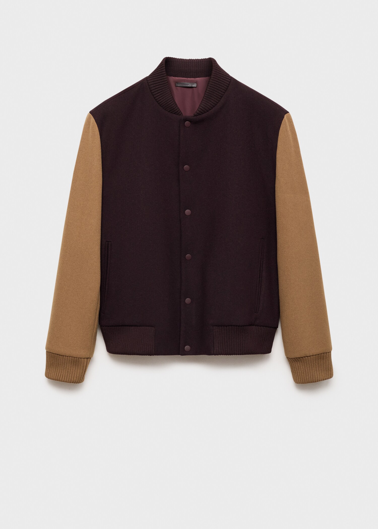 Blouson bomber bicolore - Article sans modèle