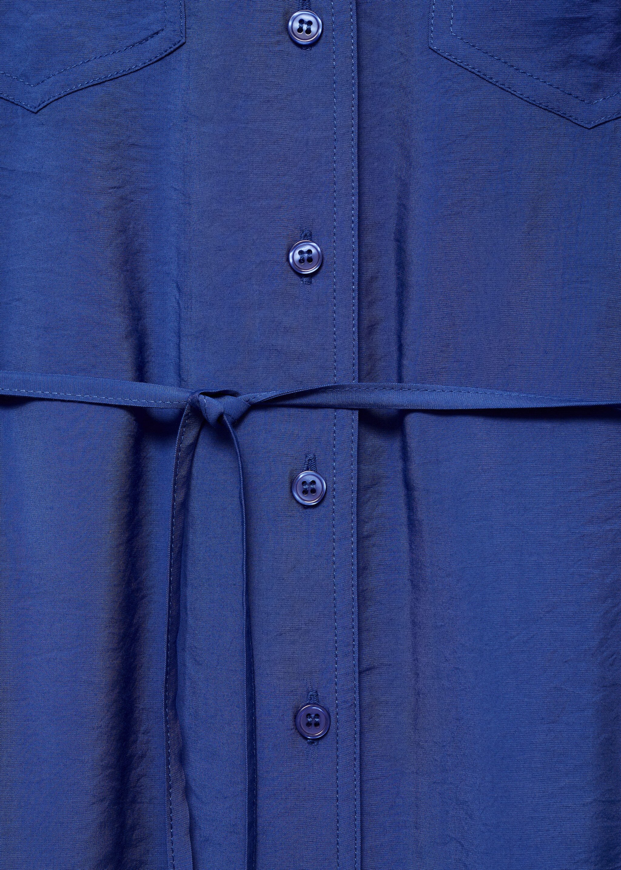 Pockets shirt dress - Details of the article 8