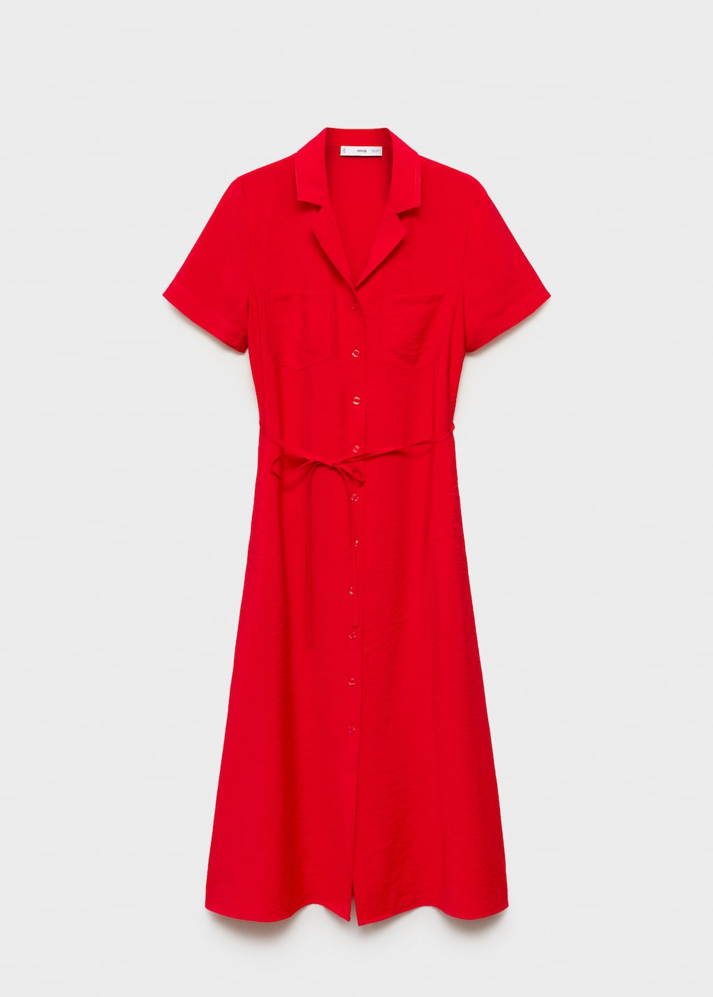 Mango Pockets shirt dress thumbnail