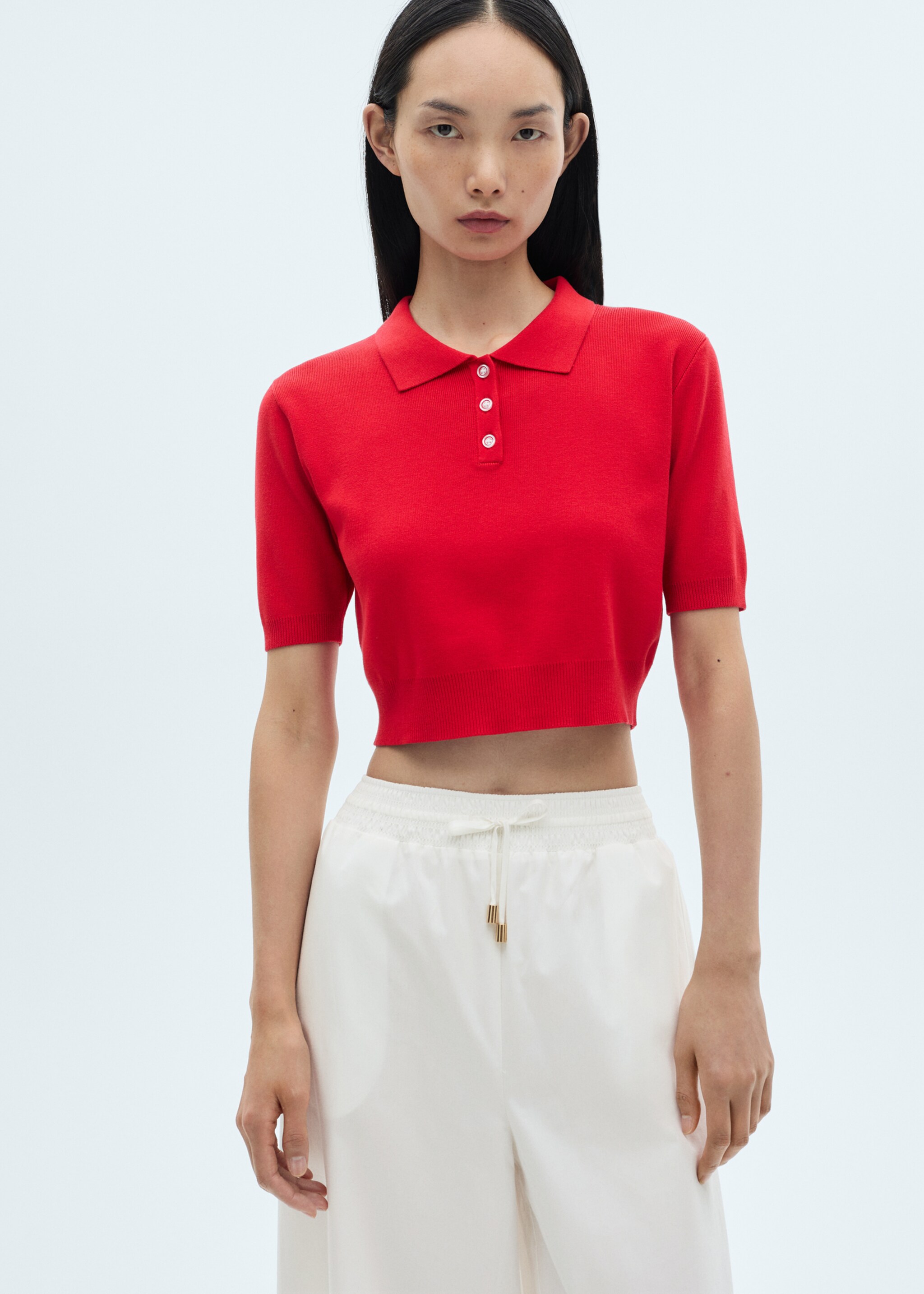 Culotte trousers with pockets - Details of the article 1