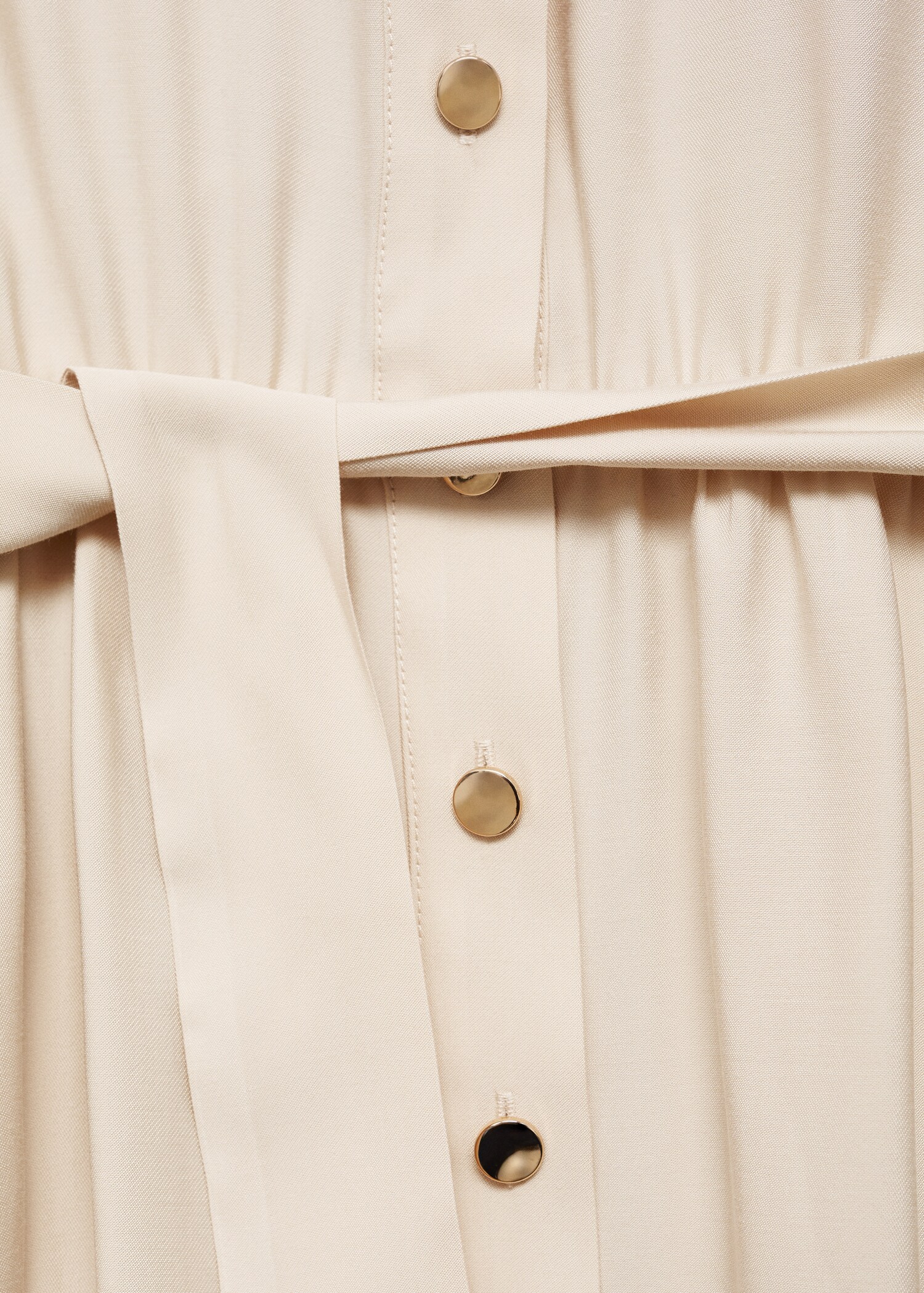 Vestido camisero cinturón - Detalle del artículo 8