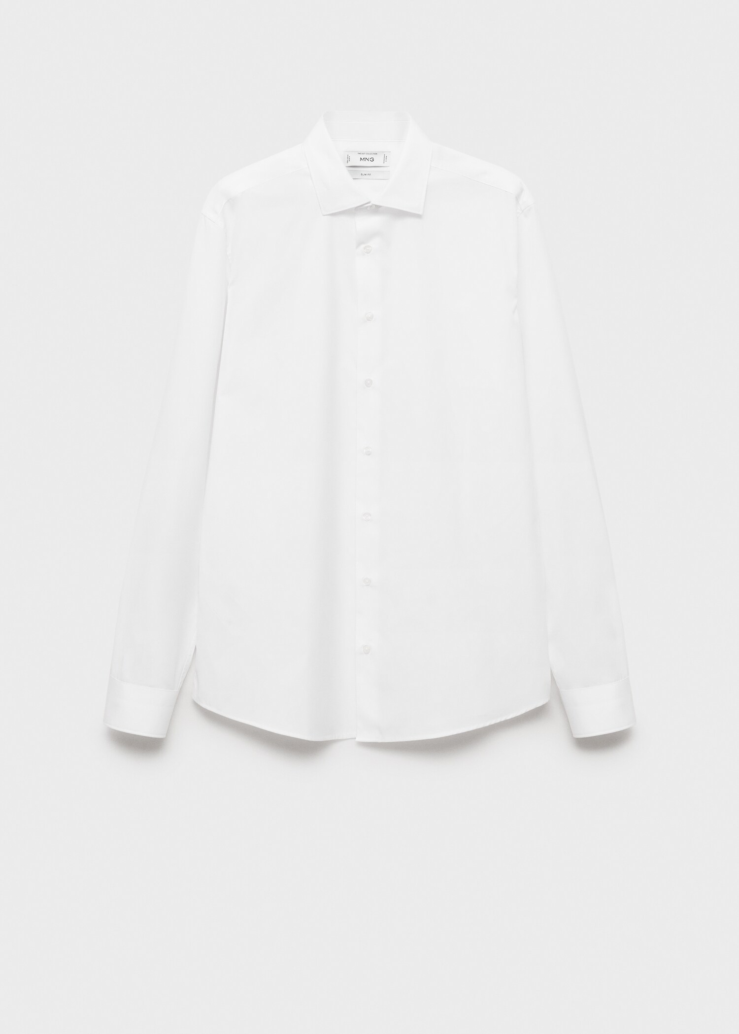 Camisa traje slim fit algodón popelín - Artículo sin modelo