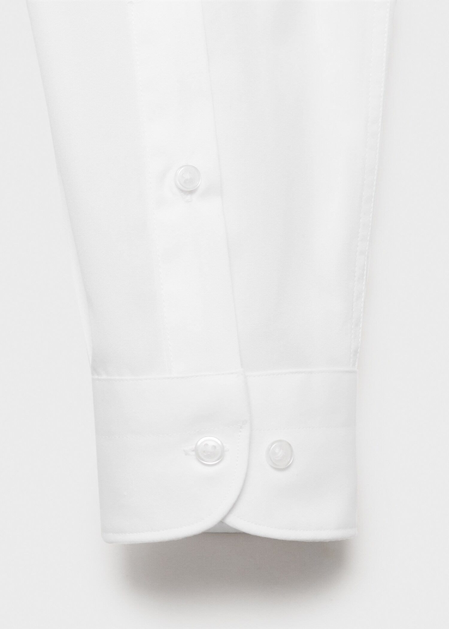 Camisa traje slim fit algodón popelín - Detalle del artículo 0