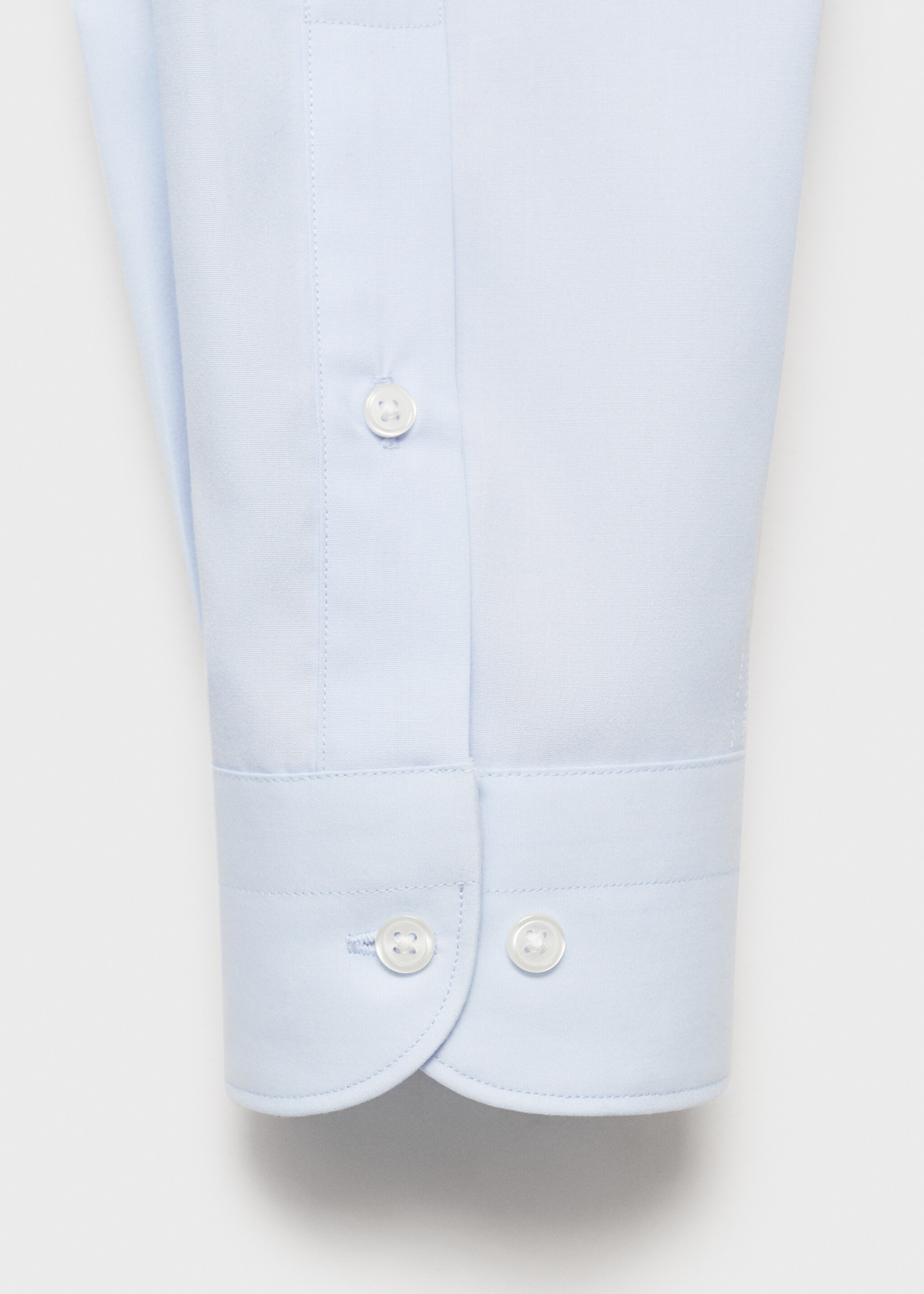 Camisa traje slim fit algodón popelín - Detalle del artículo 0