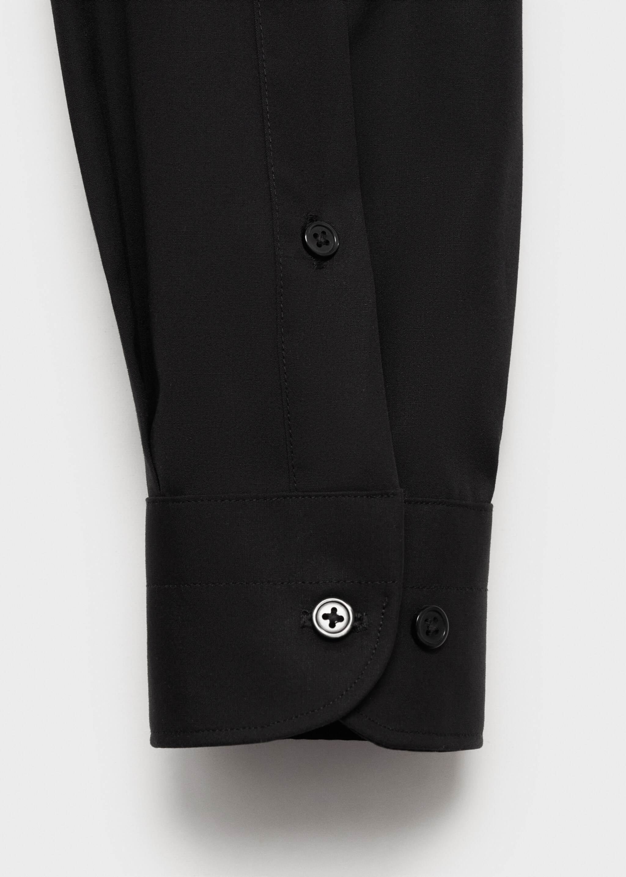 Camisa traje slim fit algodón popelín - Detalle del artículo 0