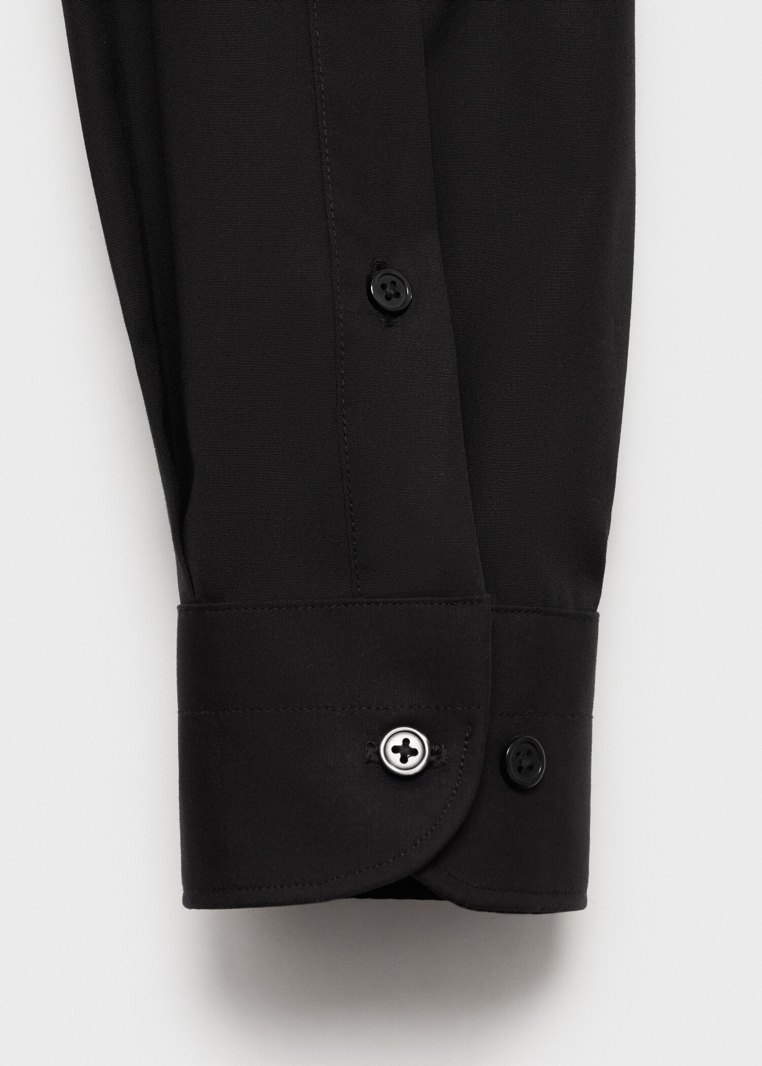 Camisa traje slim fit algodón popelín - Detalle del artículo 0