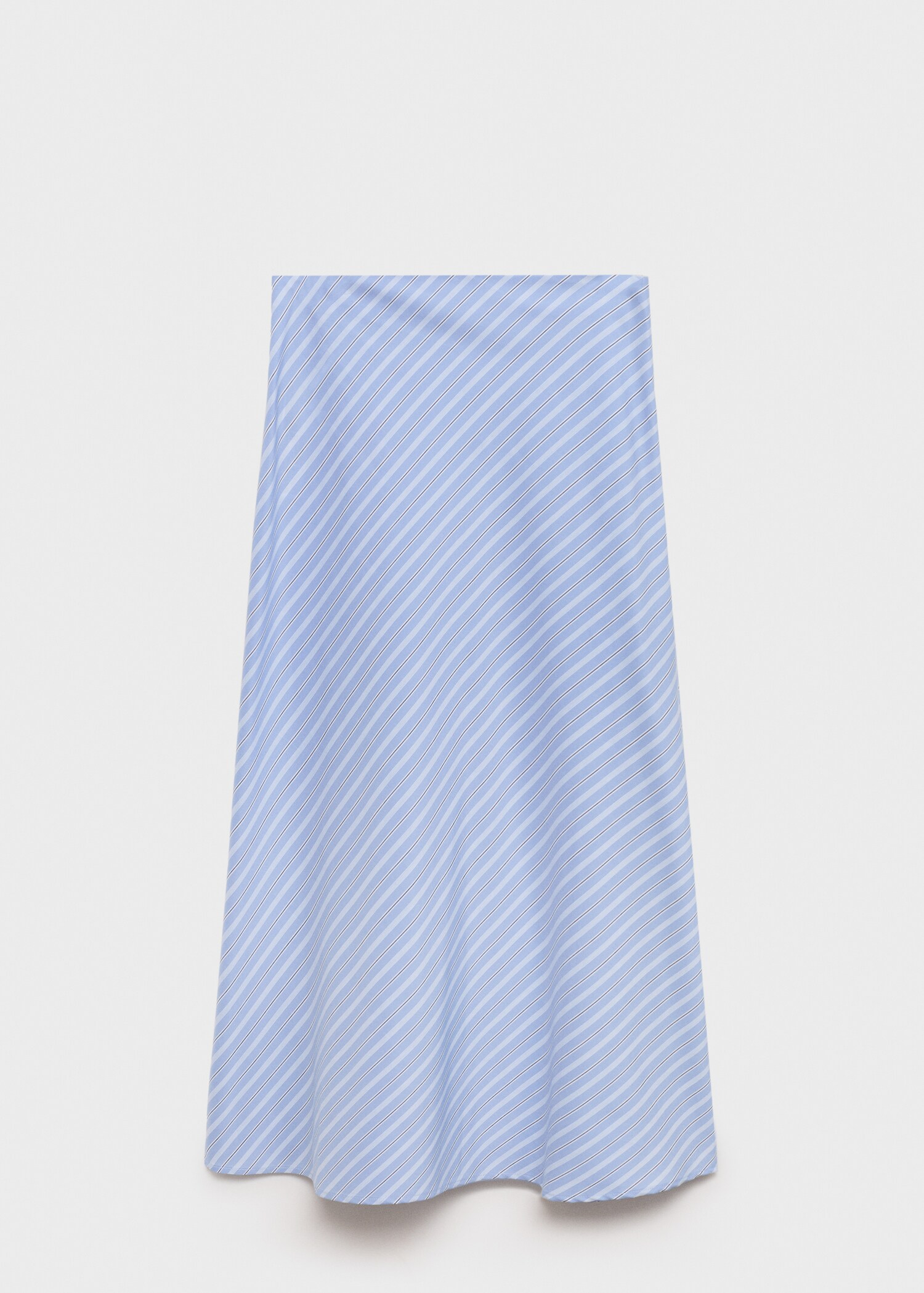 Striped midi skirt - Article without model