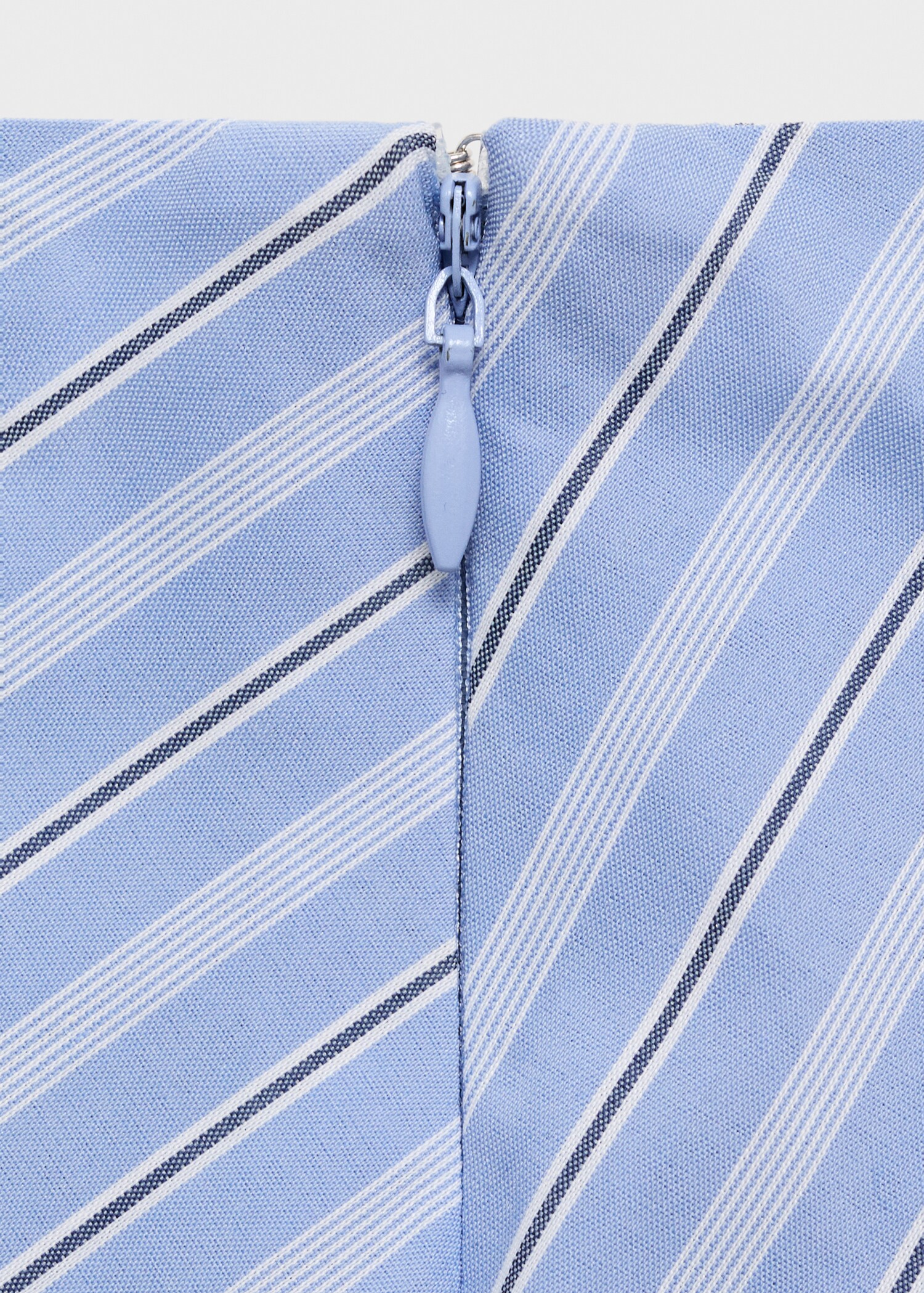 Striped midi skirt - Details of the article 0