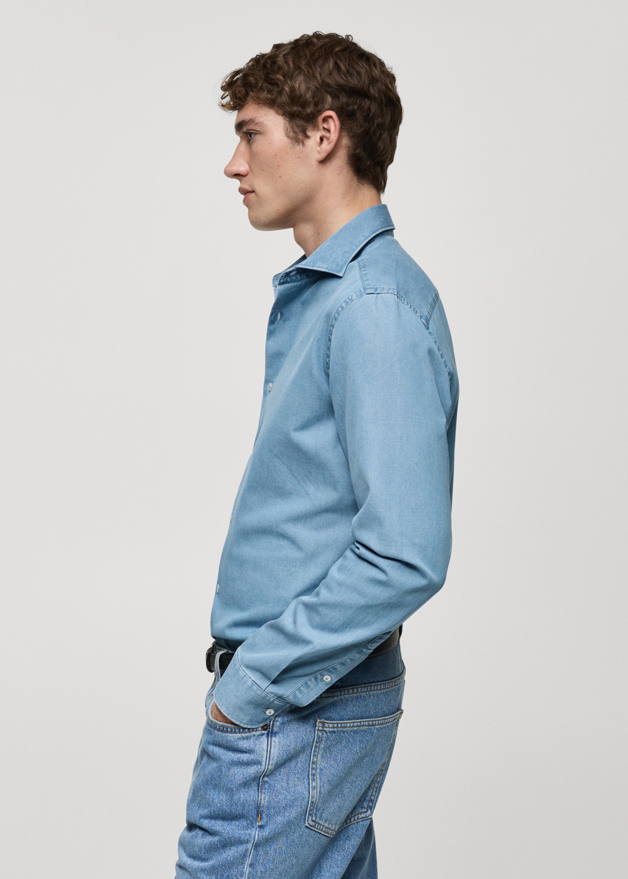 Camisa chambray 100% algodón - Detalle del artículo 2