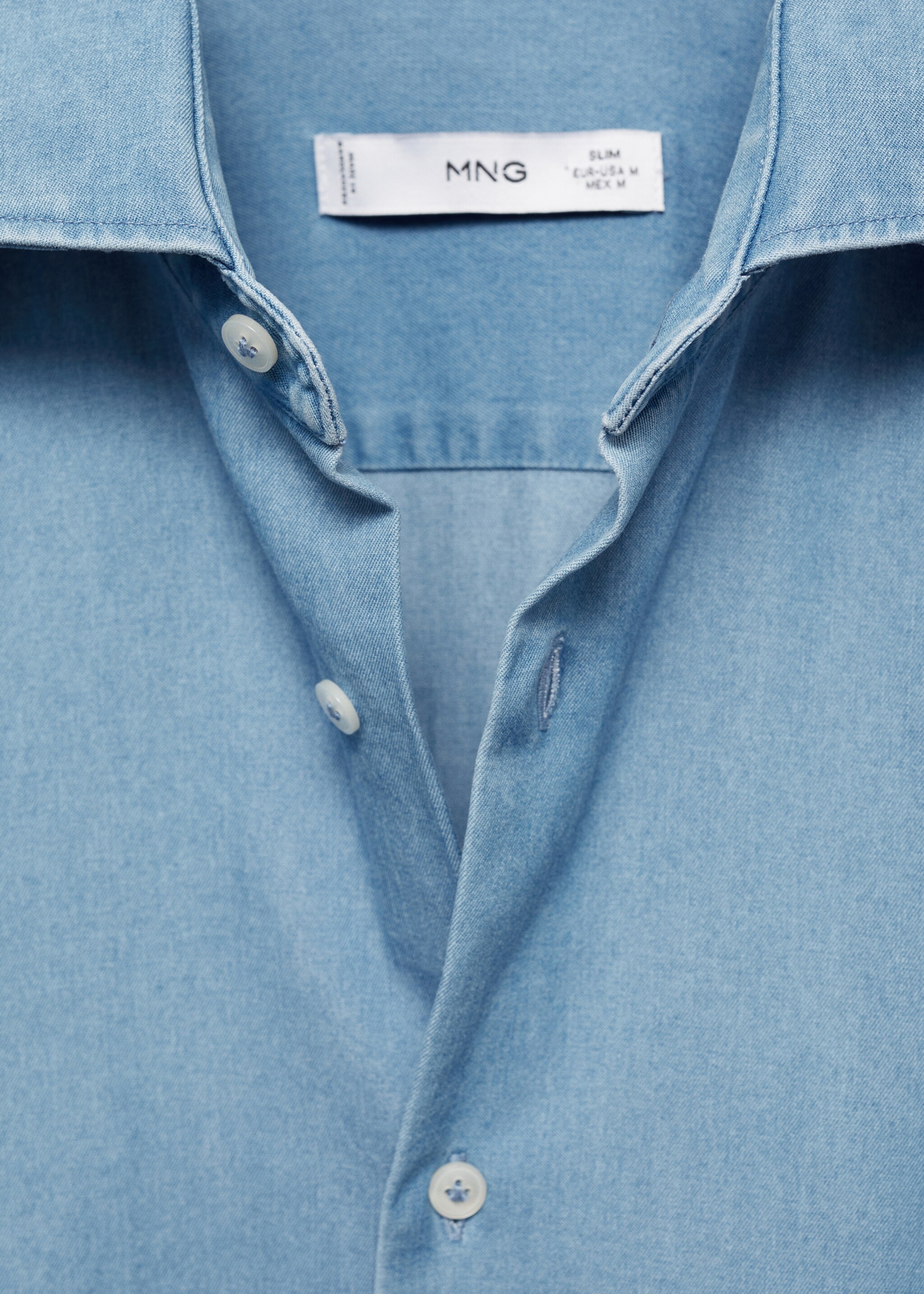 Camisa chambray 100% algodón - Detalle del artículo 8