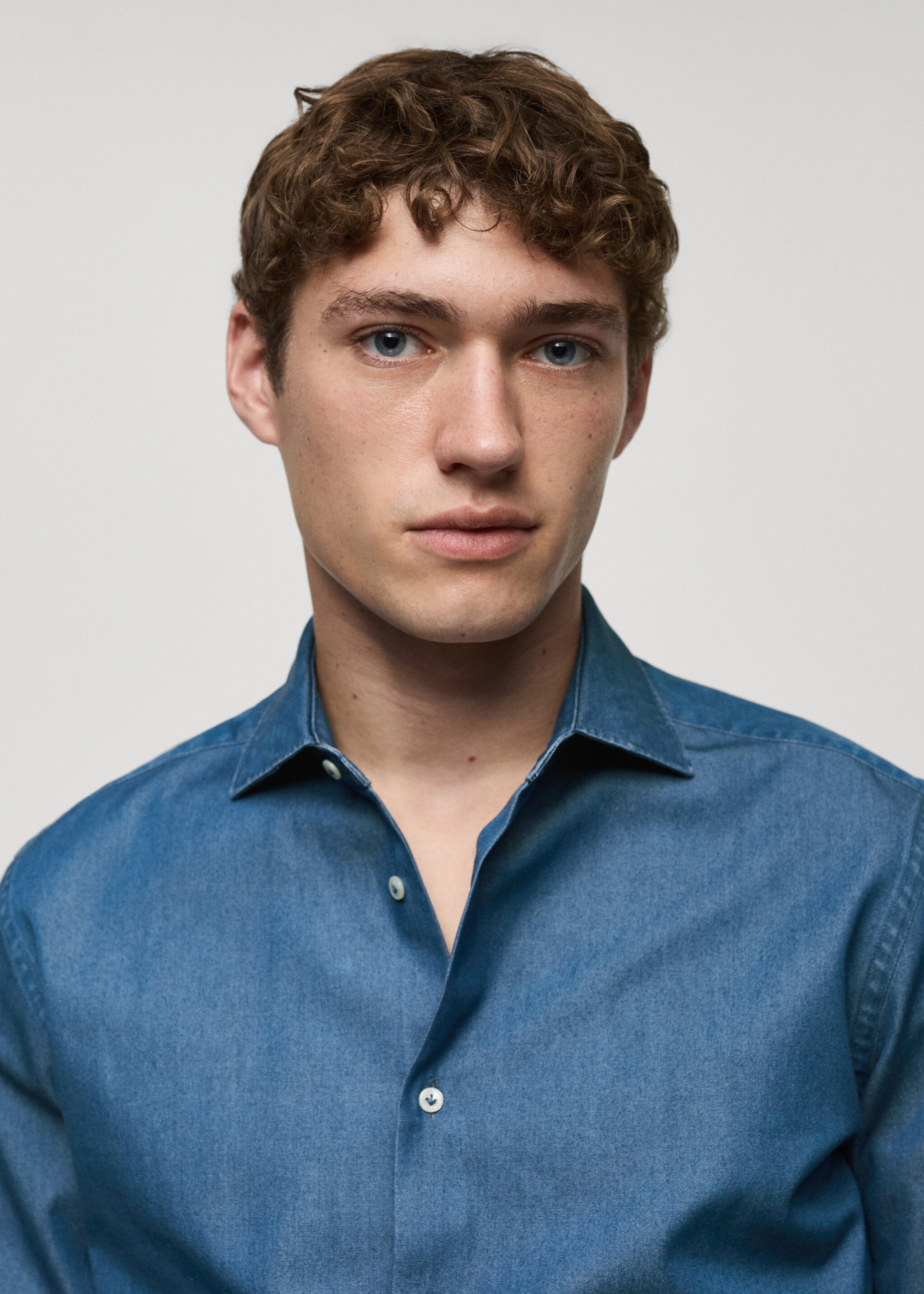 Camisa chambray 100% algodón - Detalle del artículo 1