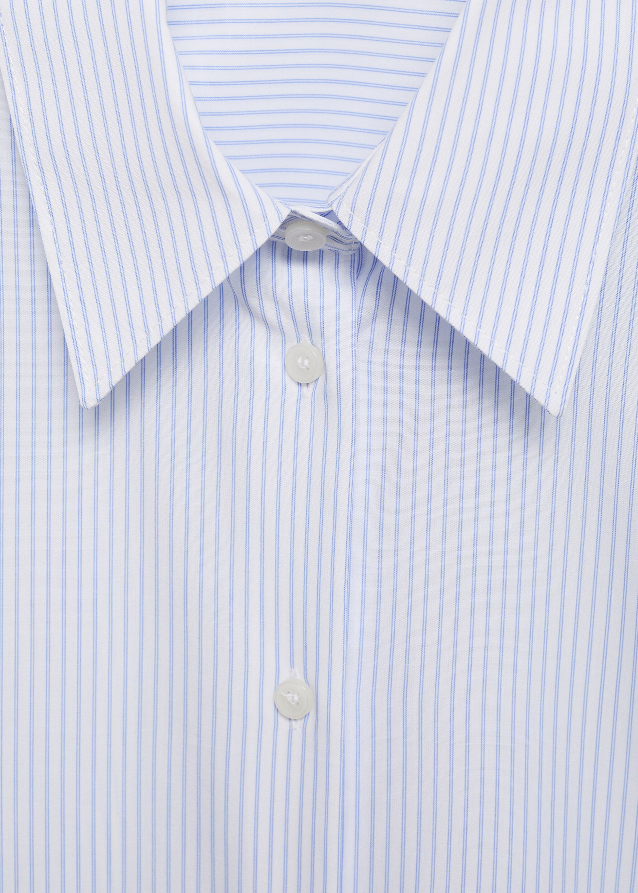 Regular cotton lyocell-blend shirt - Details of the article 8