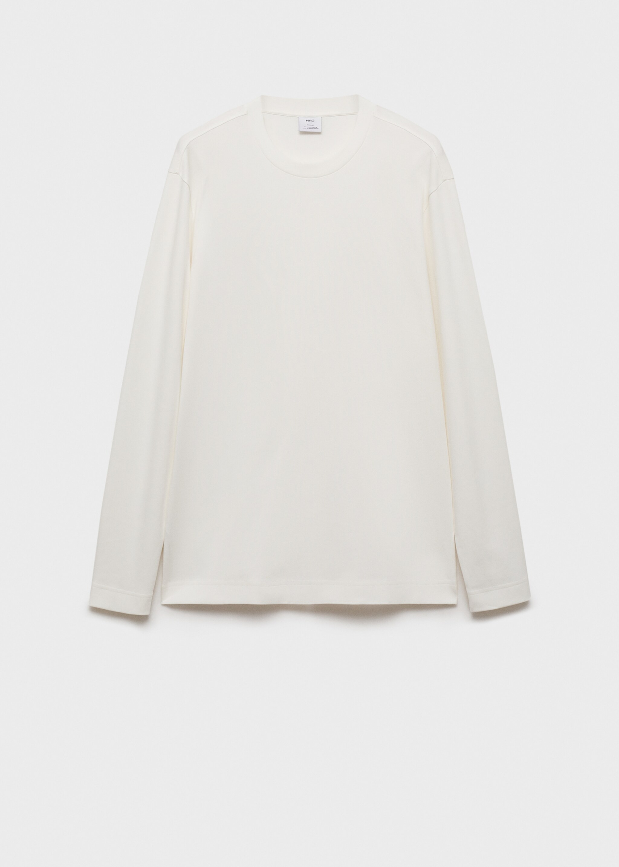 Long sleeve regular fit T-shirt - Article without model