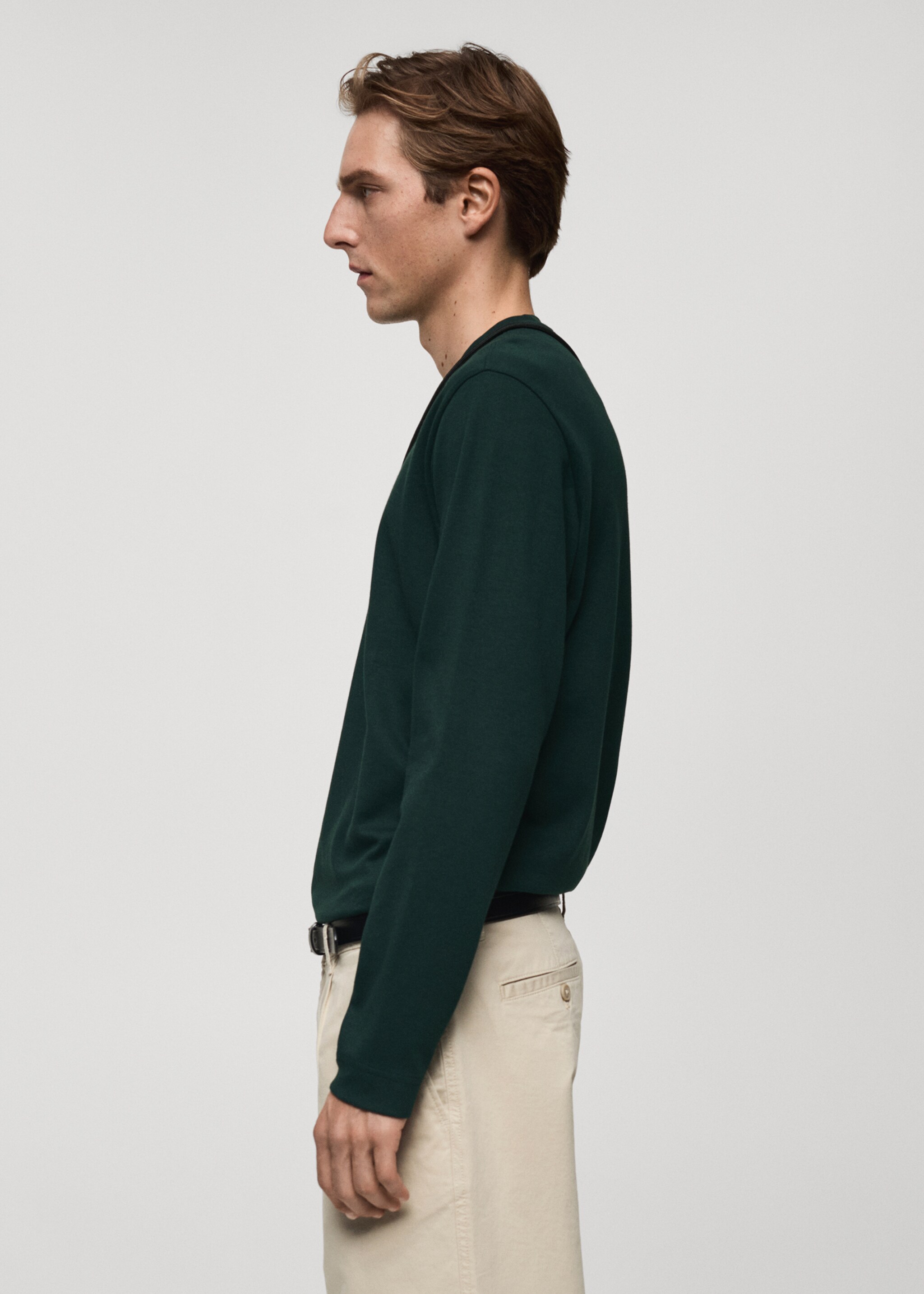 Long sleeve regular fit T-shirt - Details of the article 2