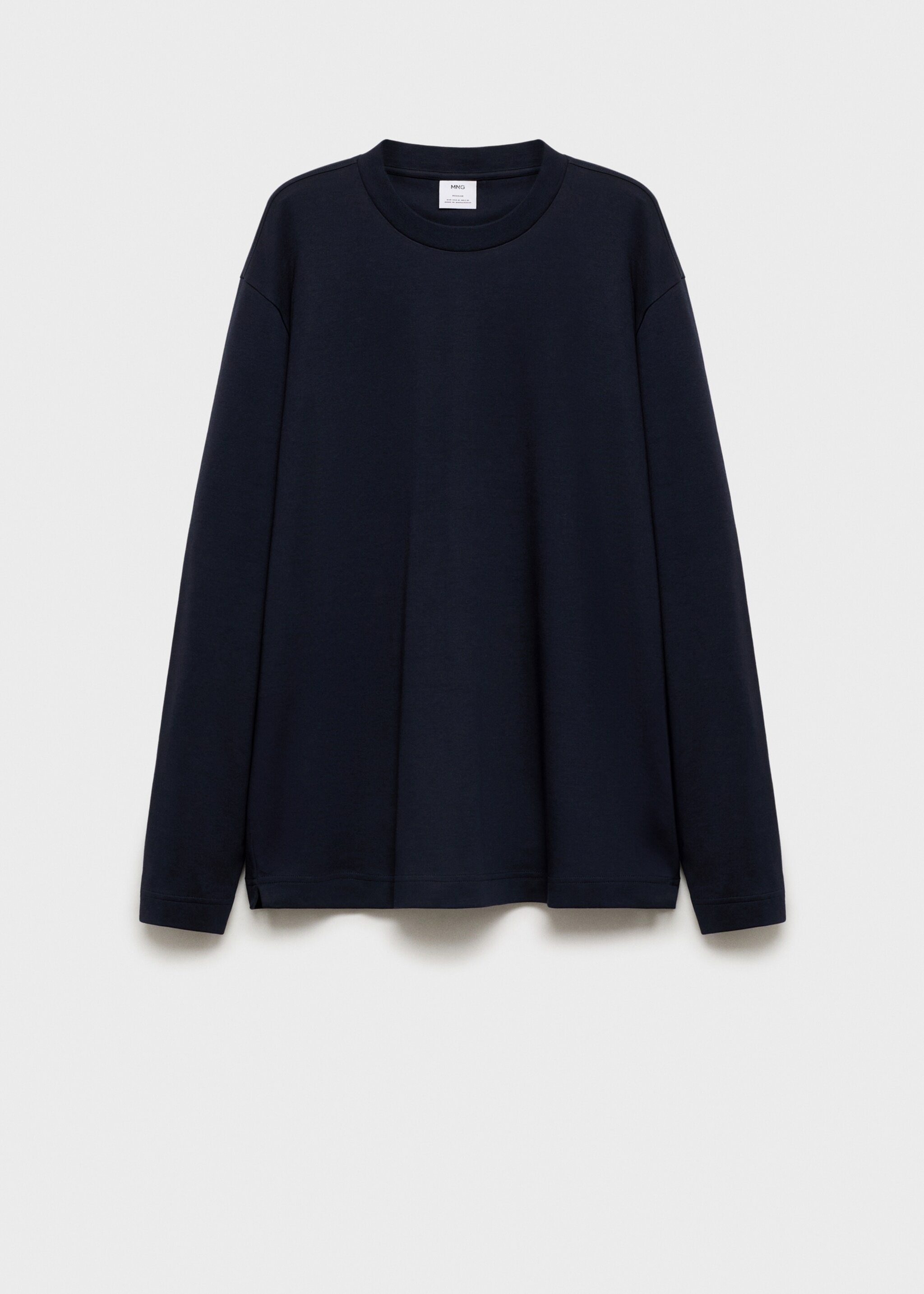 Long sleeve regular fit T-shirt - Article without model