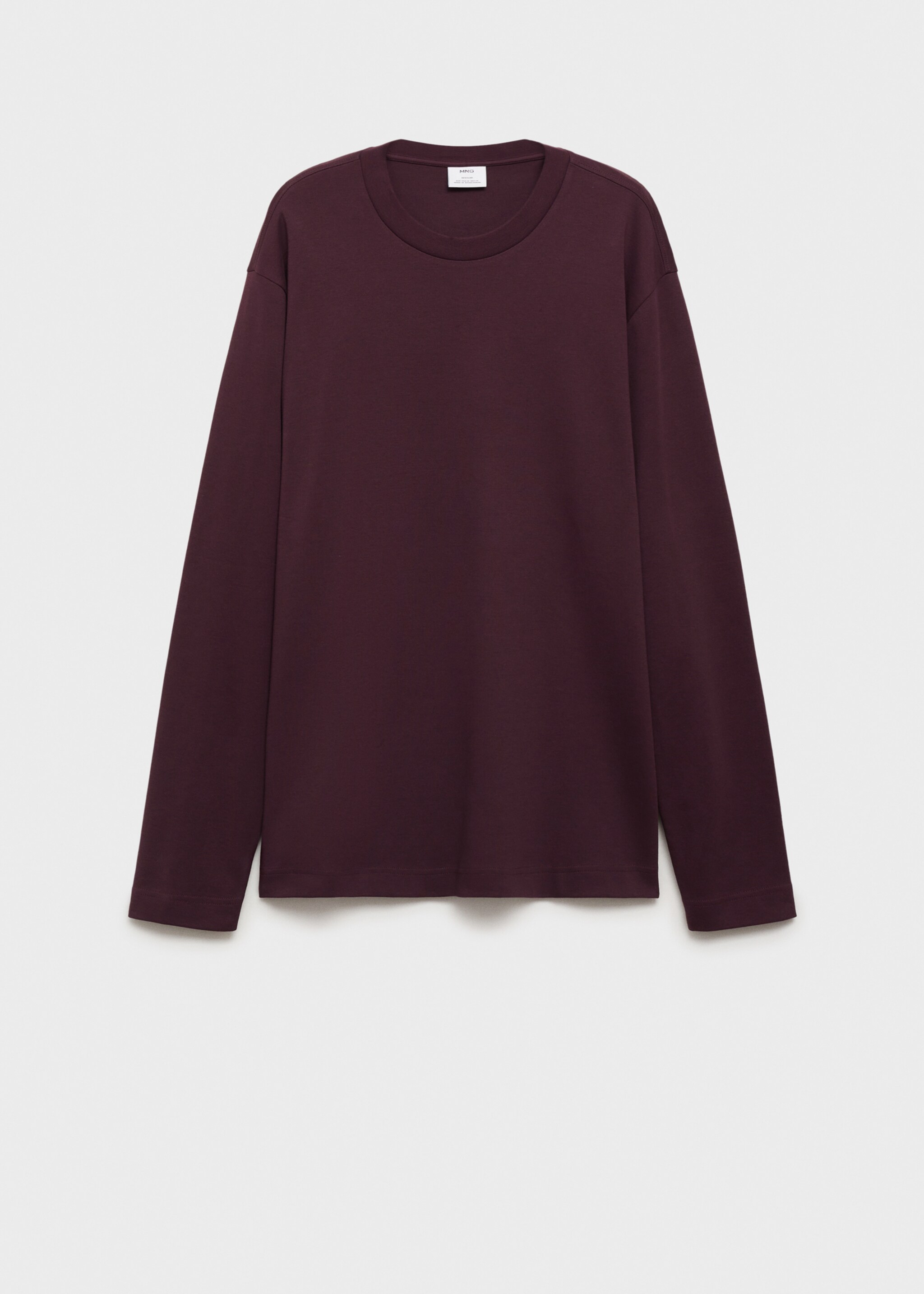 Long sleeve regular fit T-shirt - Article without model