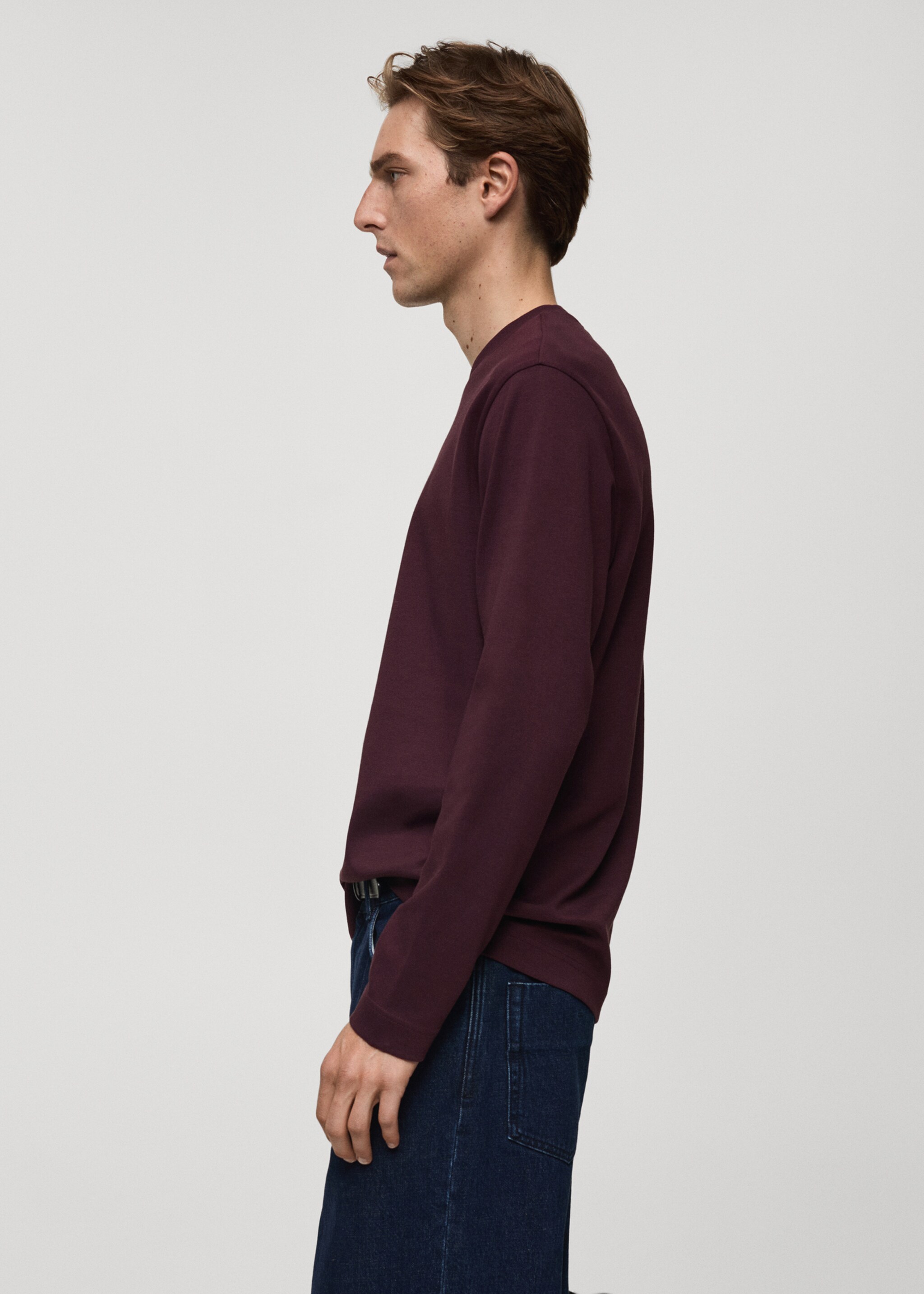 Long sleeve regular fit T-shirt - Details of the article 2