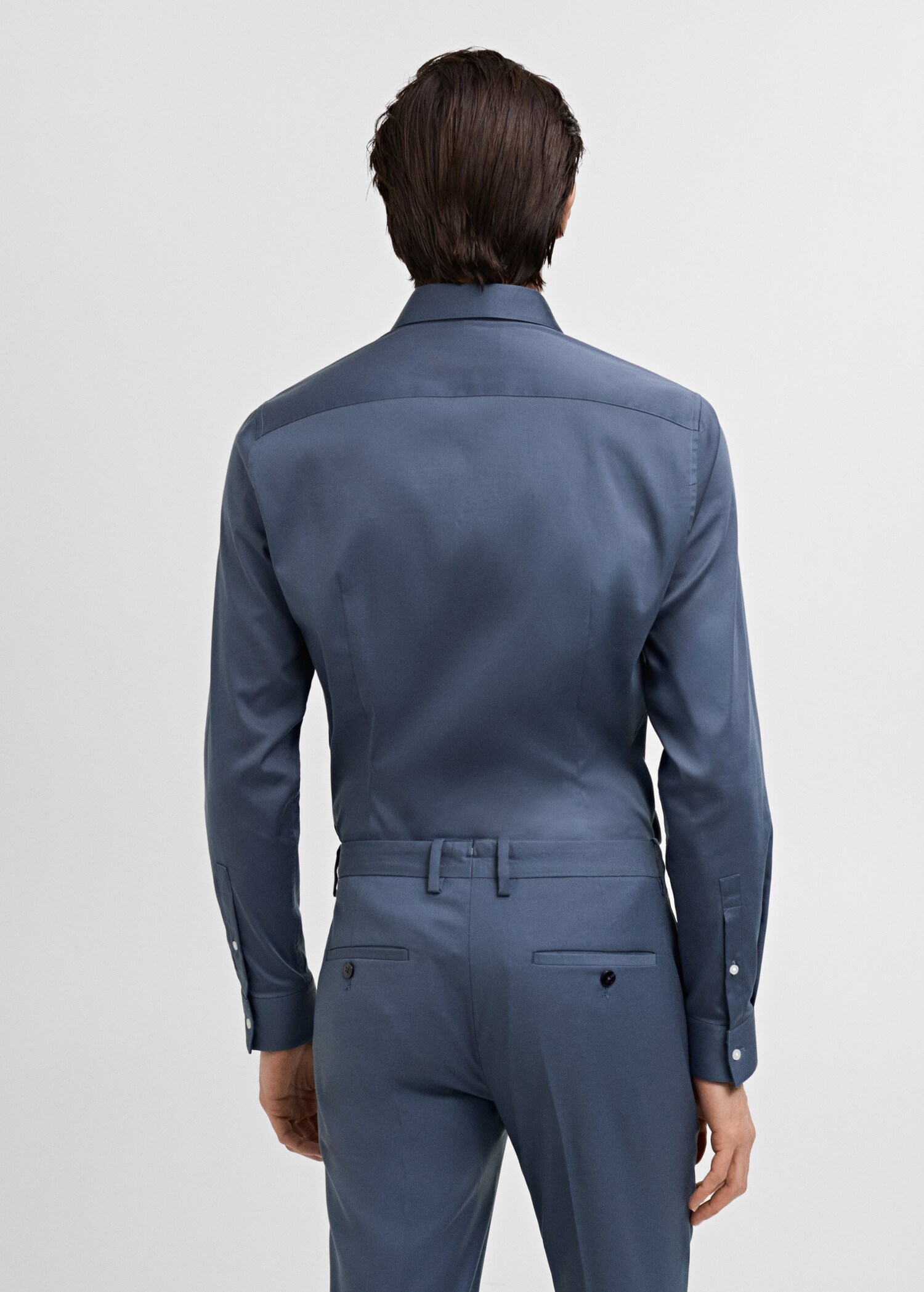 Chemise costume super slim fit coton stretch - Verso de l’article