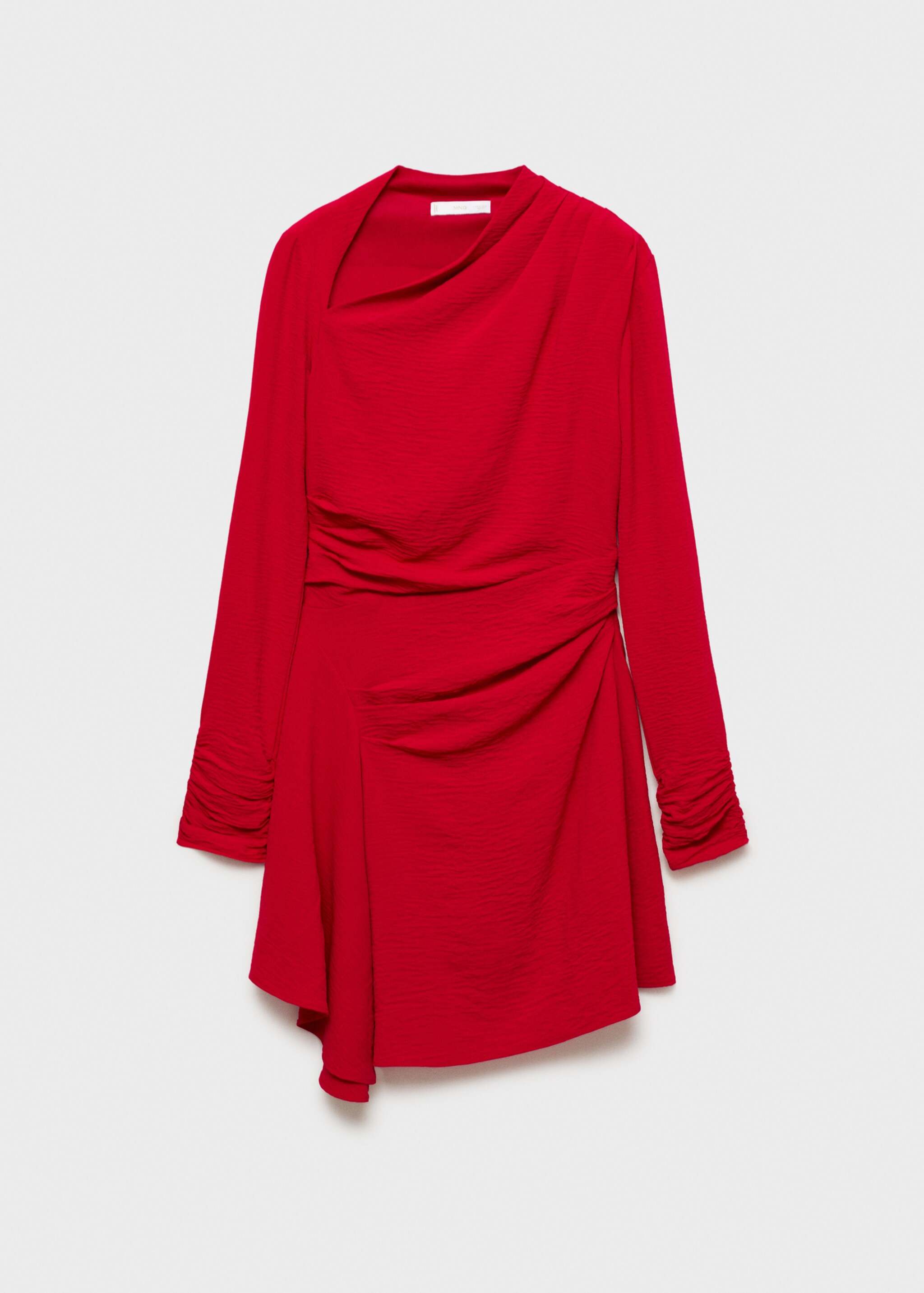 Vestido asimétrico drapeado - Artículo sin modelo