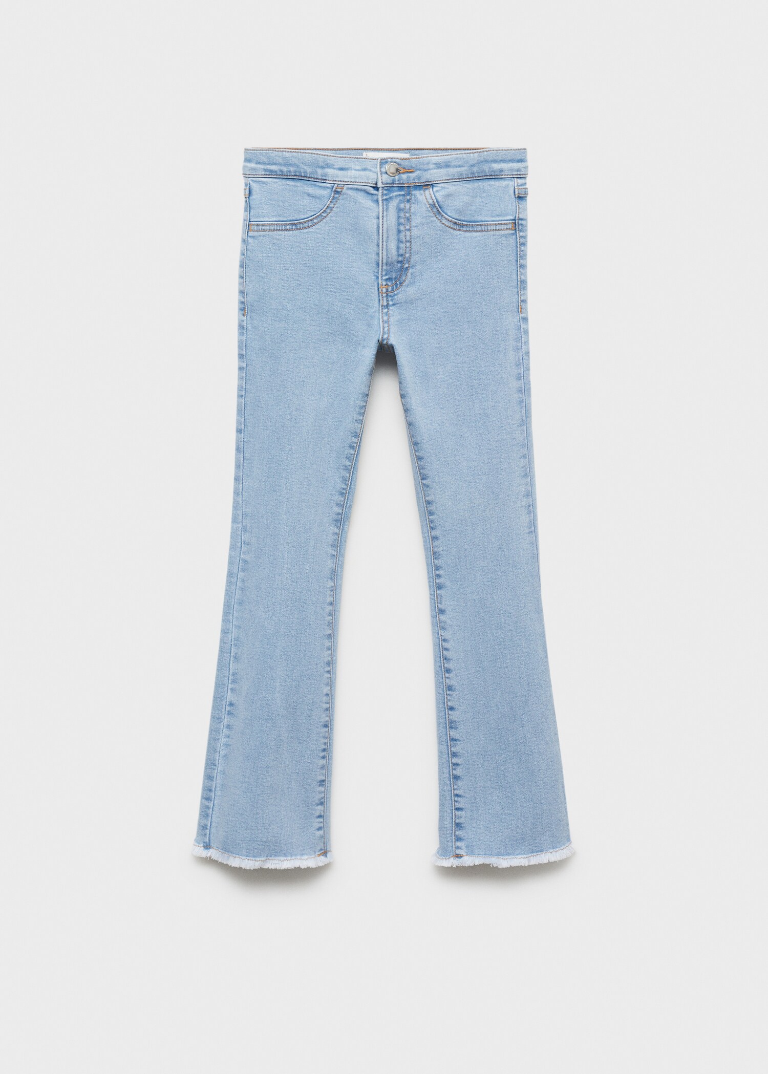 Frayed trumpet jeans - Article without model