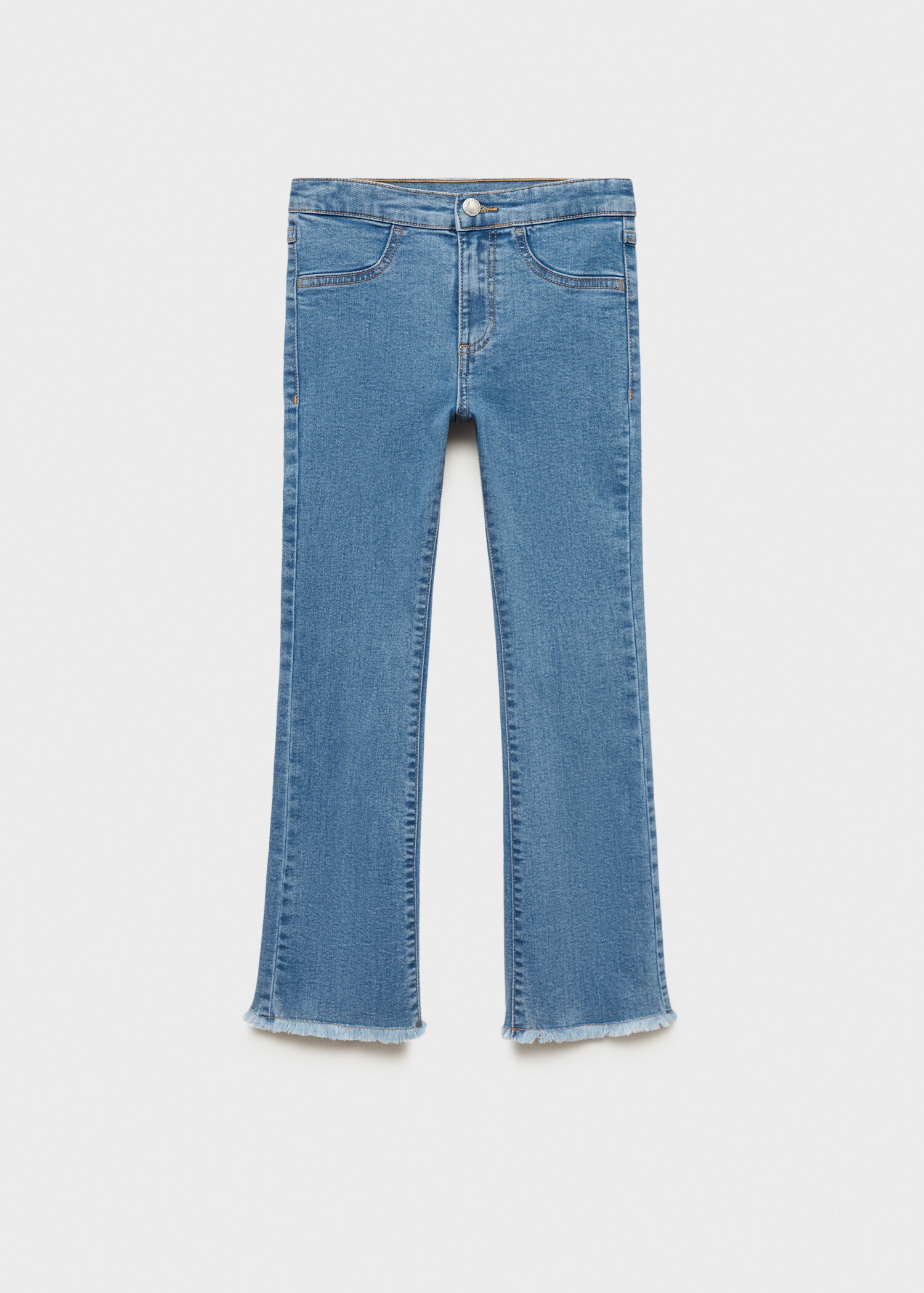 Frayed trumpet jeans - Article without model