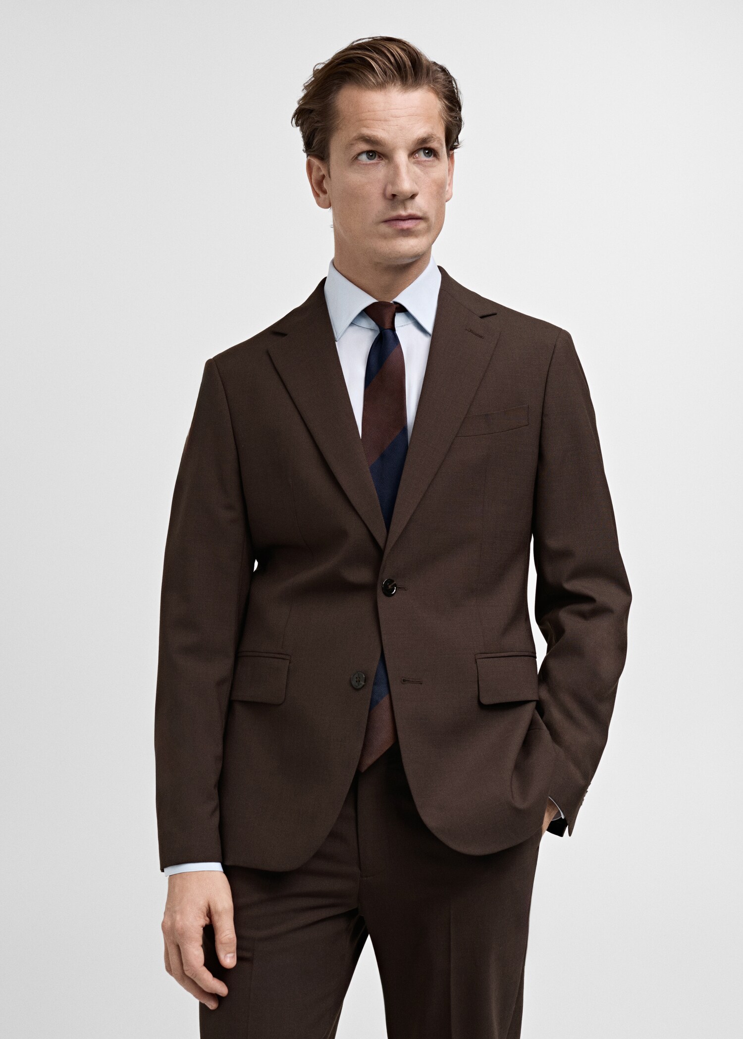 Turin 100% wool suit jacket - Medium plane