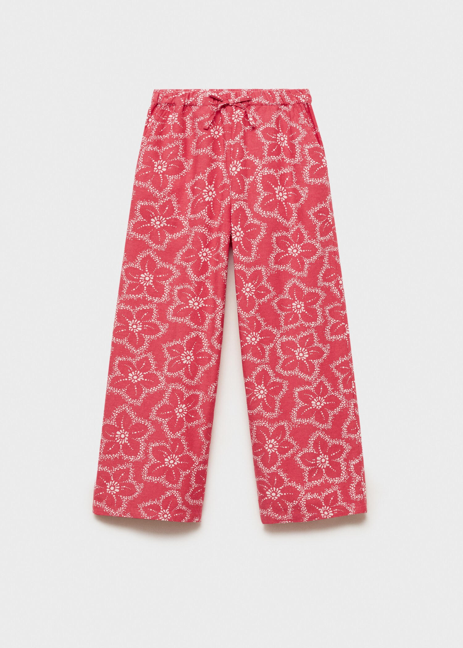 Floral print trousers - Article without model