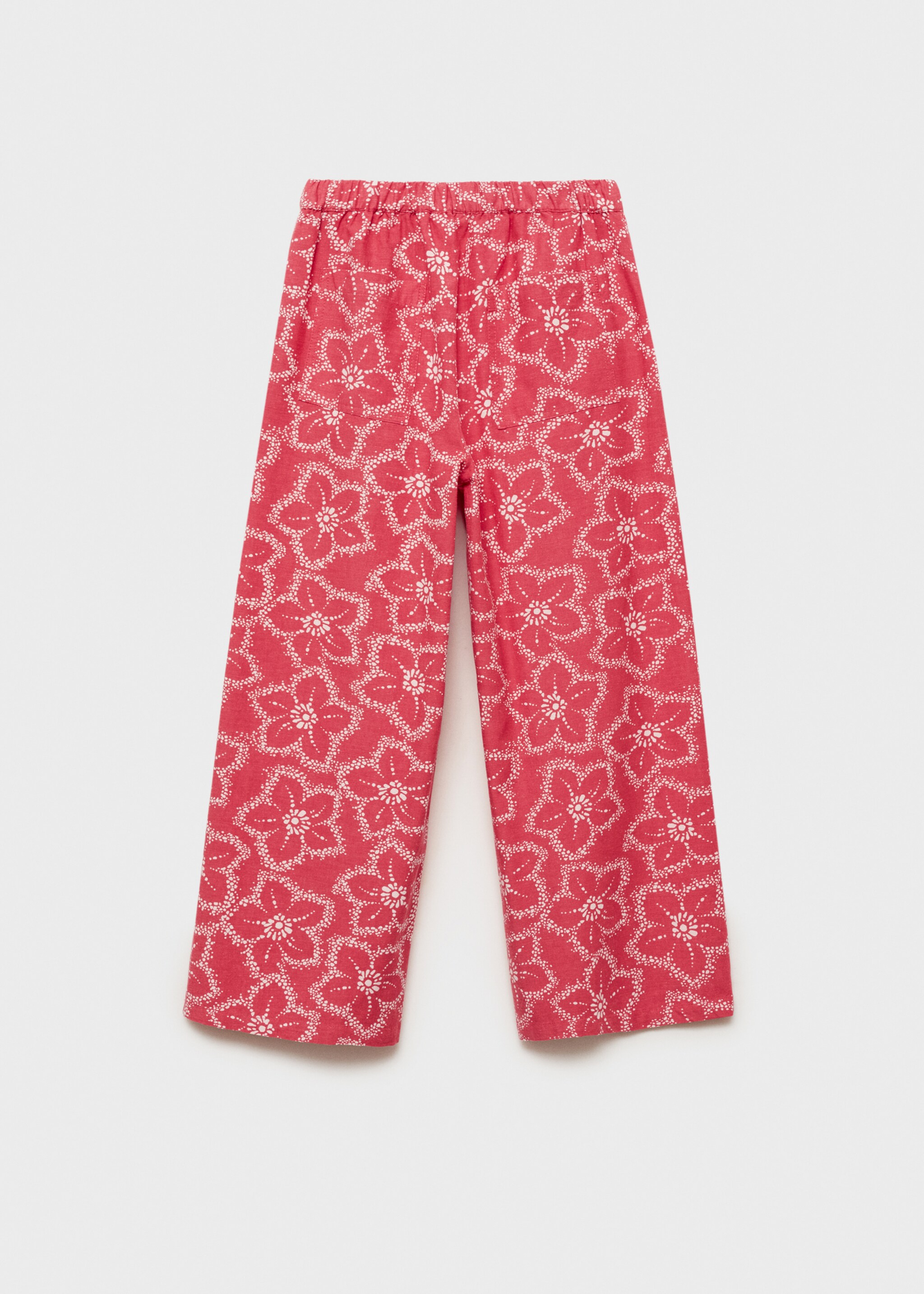 Pantalon imprimé floral - Verso de l’article