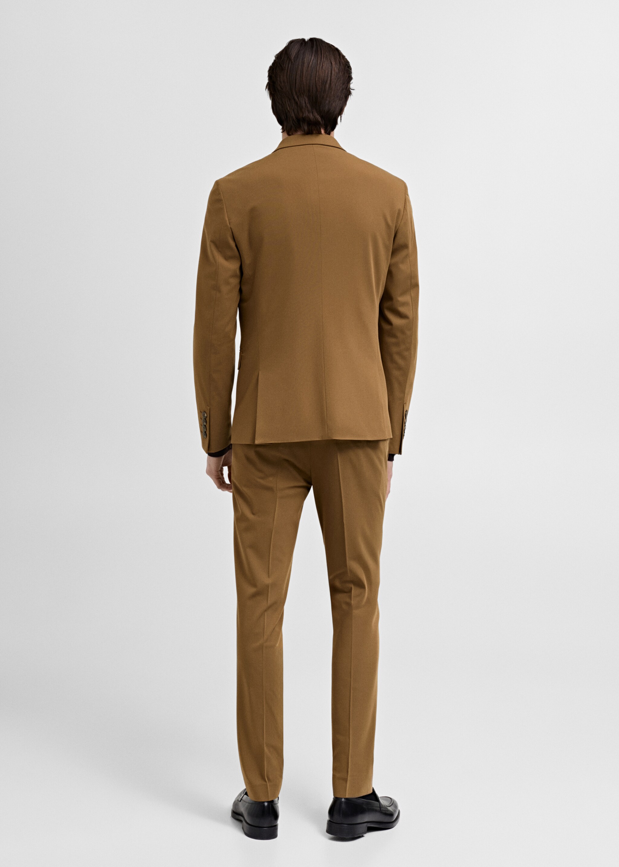 Σακάκι κοστουμιού super slim fit ύφασμα stretch - Πίσω όψη προϊόντος